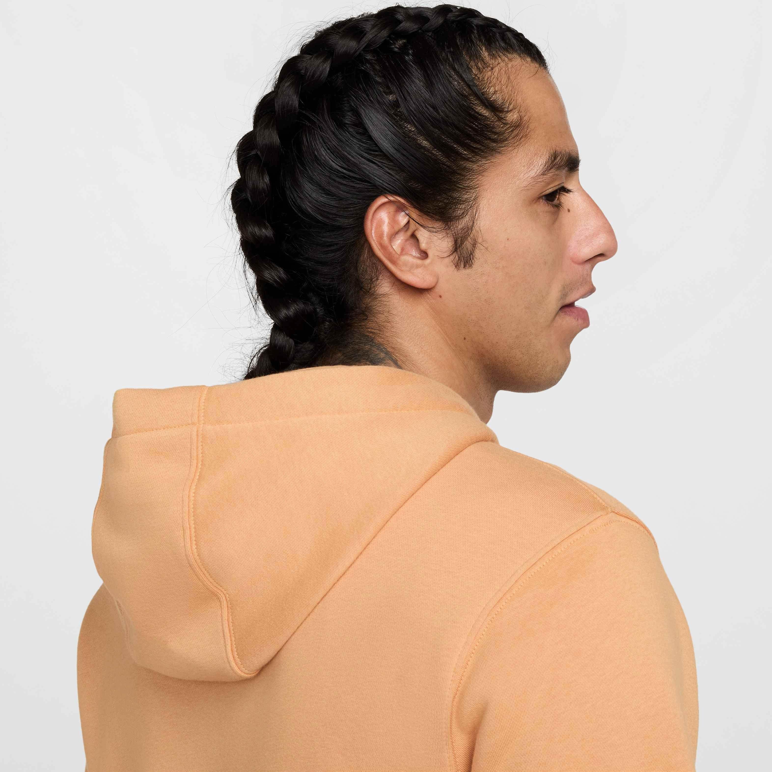 Nike Men's Sportswear Club Pullover BB Hoodie - COPPER Thumbnail View 6