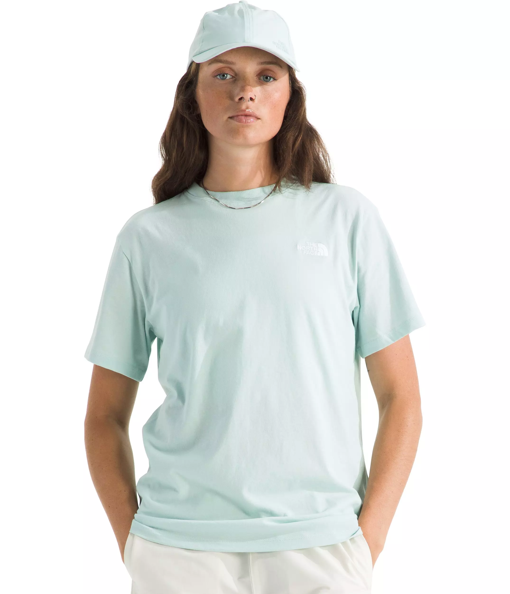 The North Face Women's Evolution Simple Dome Relaxed Short-Sleeve Tee - Light Mint - LT MINT