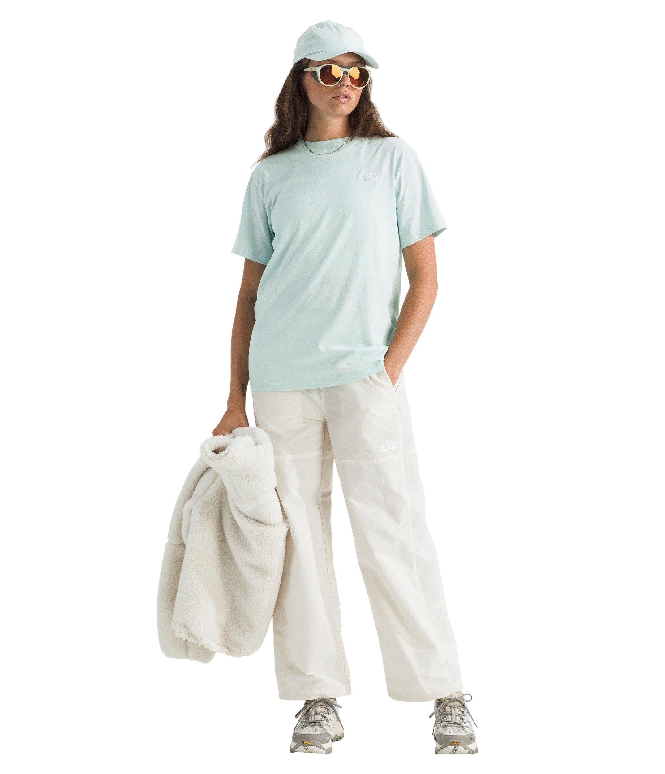 The North Face Women's Evolution Simple Dome Relaxed Short-Sleeve Tee -Lt Mint - LT MINT Thumbnail View 3