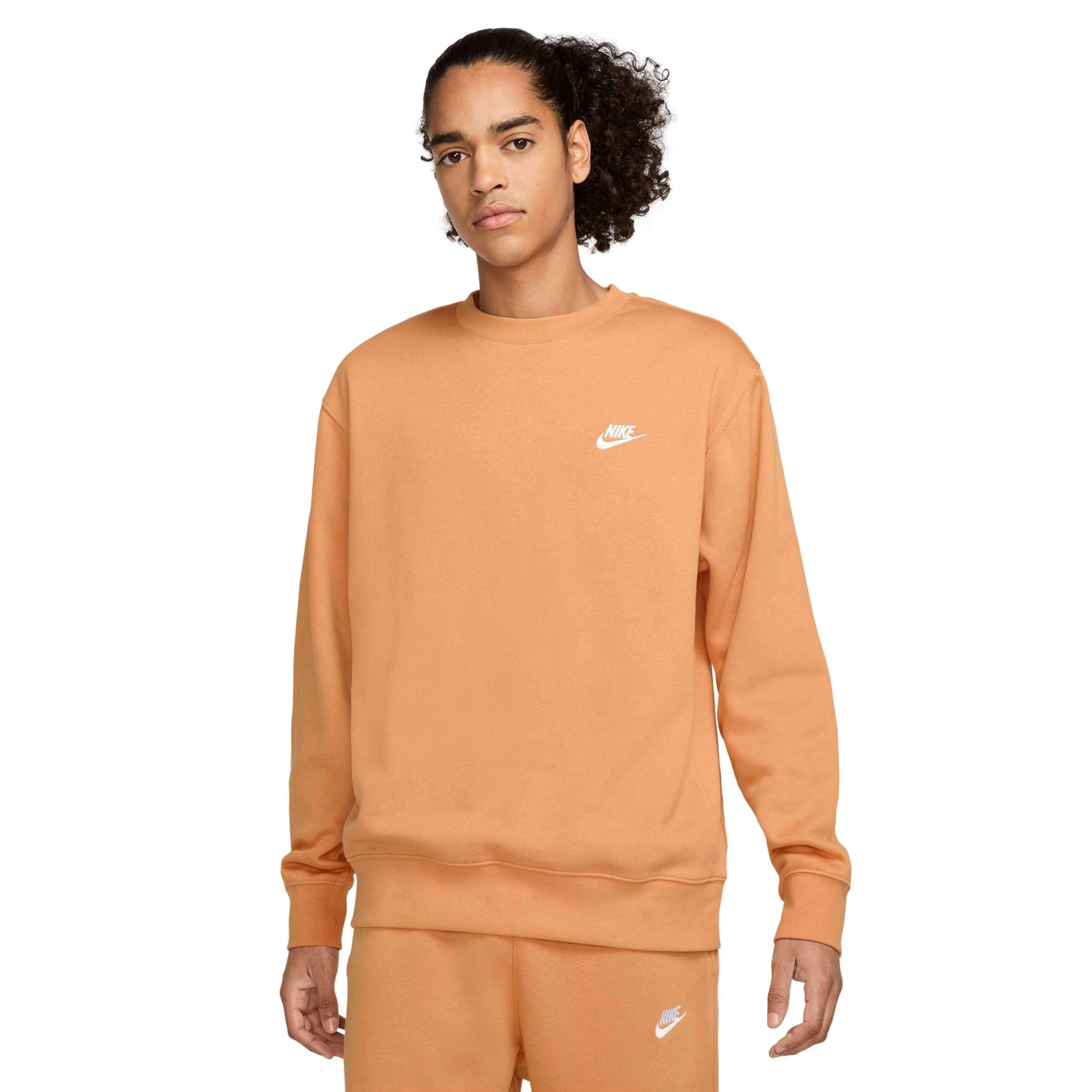 Nike Men's Sportswear Club Fleece Crew Sweatshirt - COPPER Thumbnail View 1