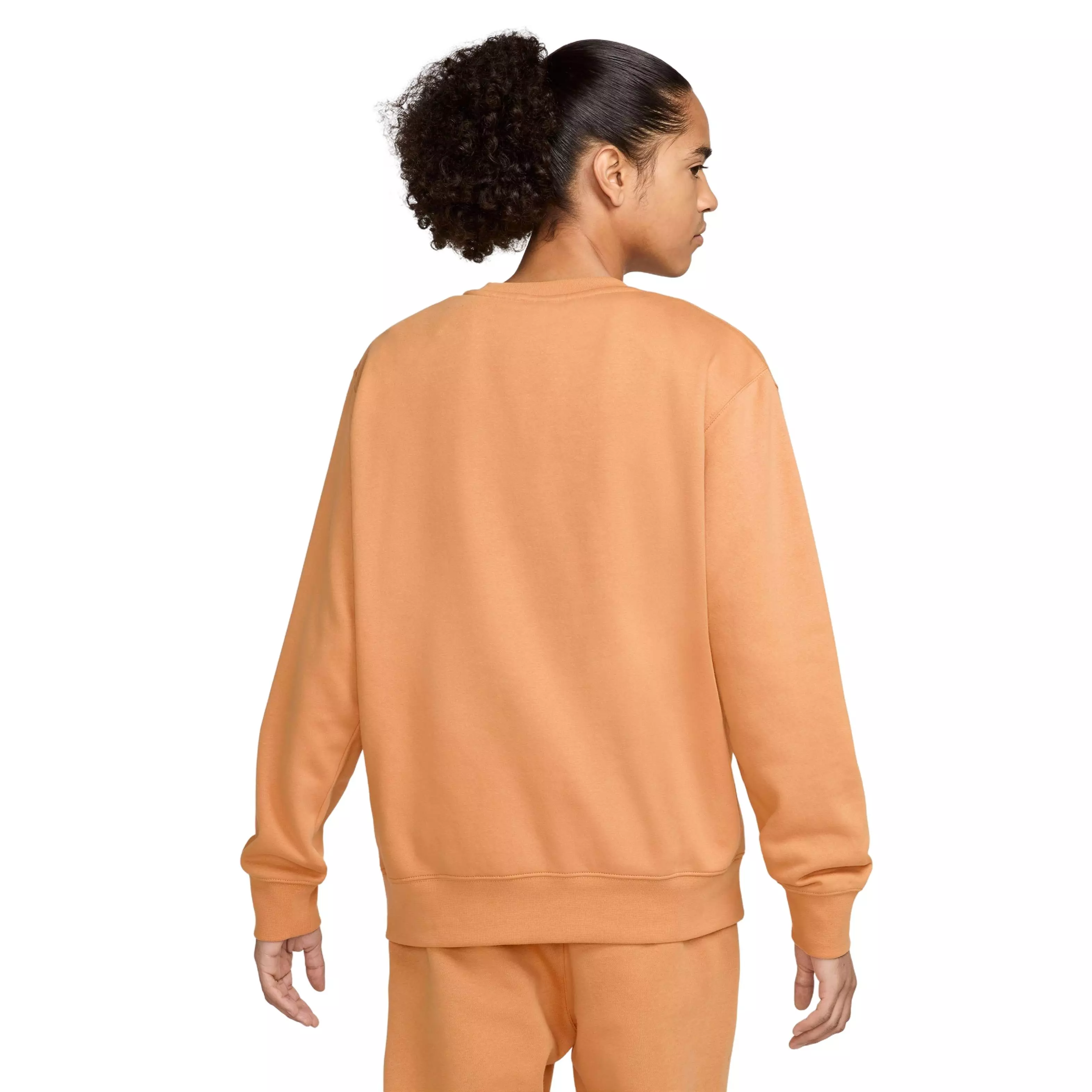 Nike Men's Sportswear Club Fleece Crew Sweatshirt - COPPER