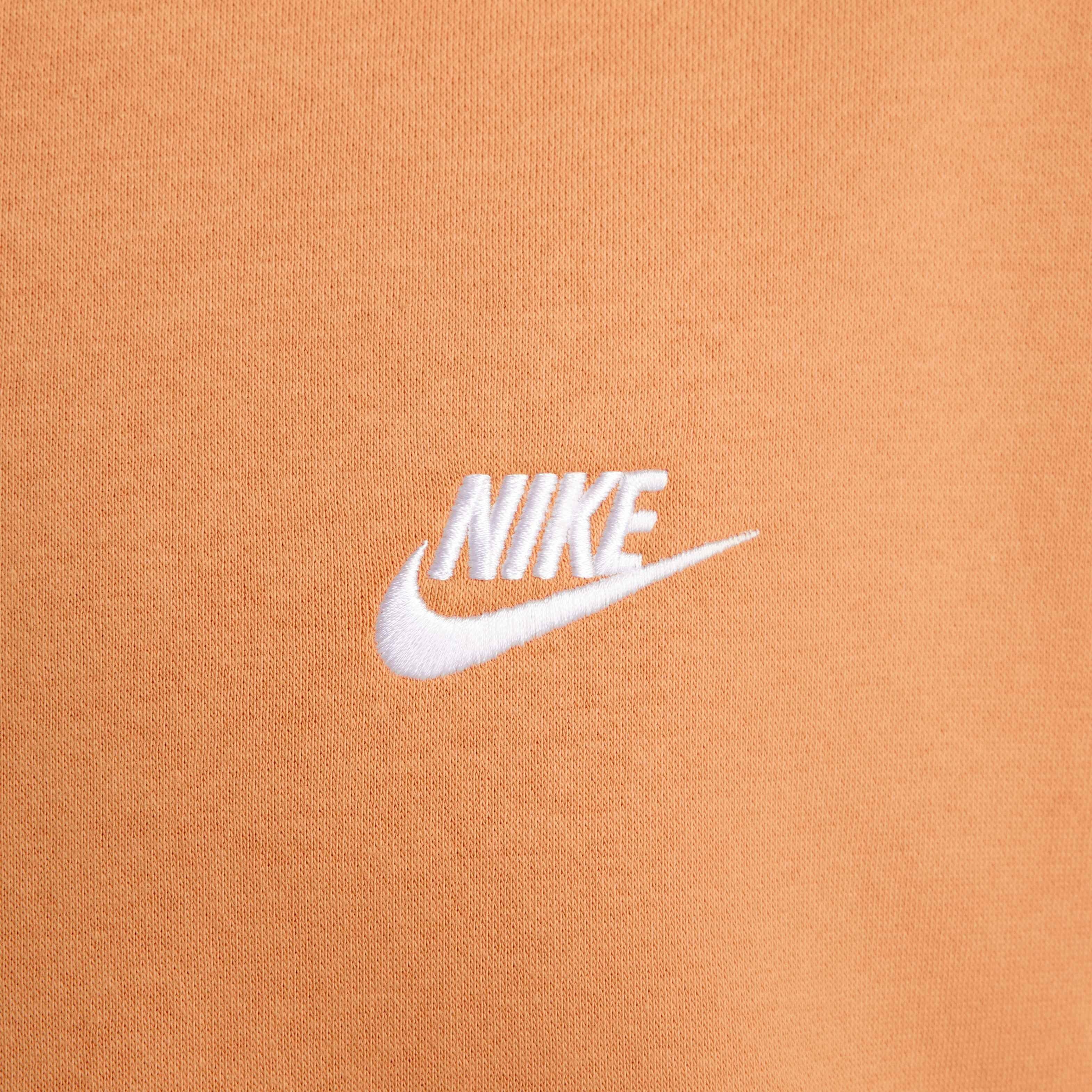 Nike Men's Sportswear Club Fleece Crew - COPPER Thumbnail View 4