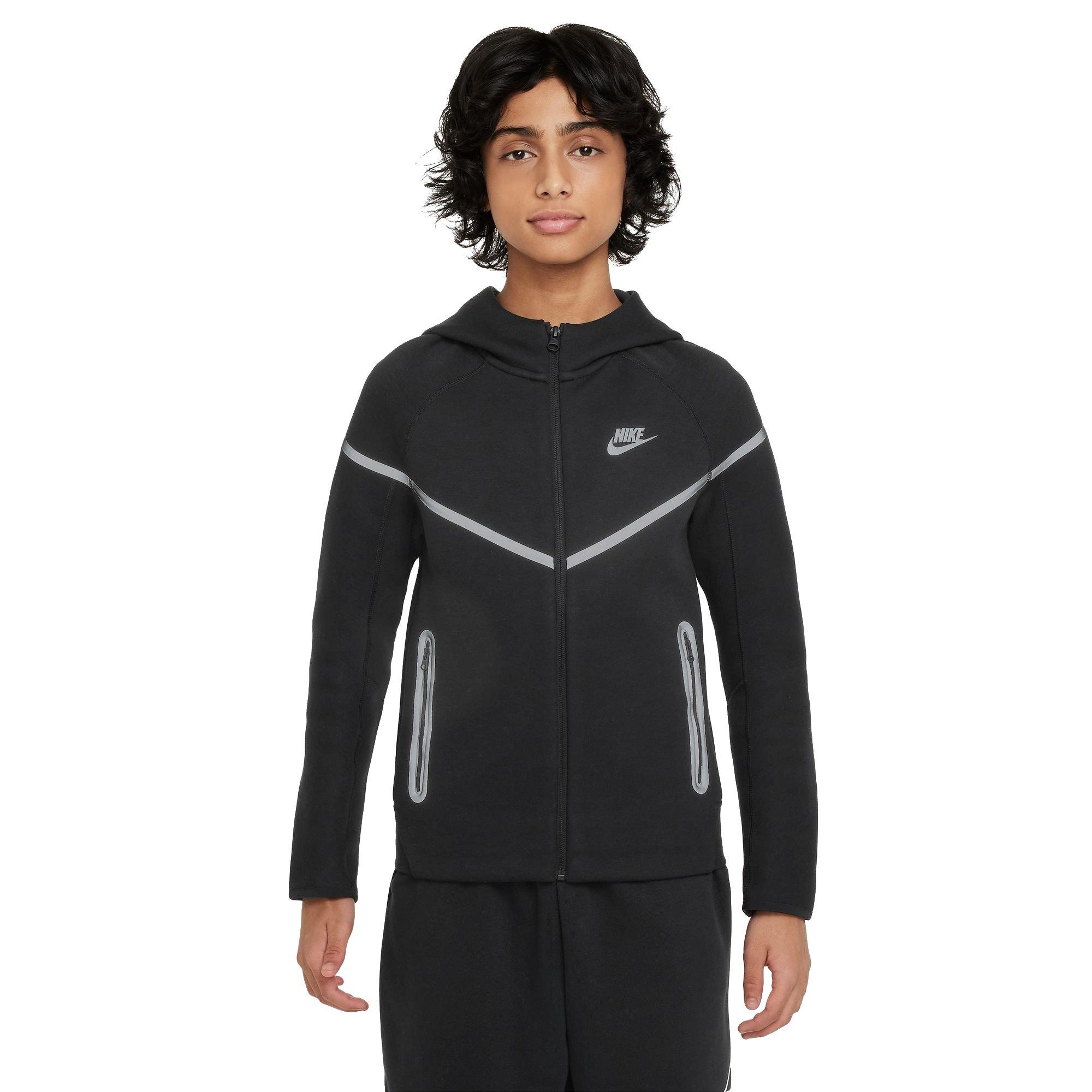 Nike Sportswear Tech Fleece Reflective Big Kids' Full-Zip Jacket