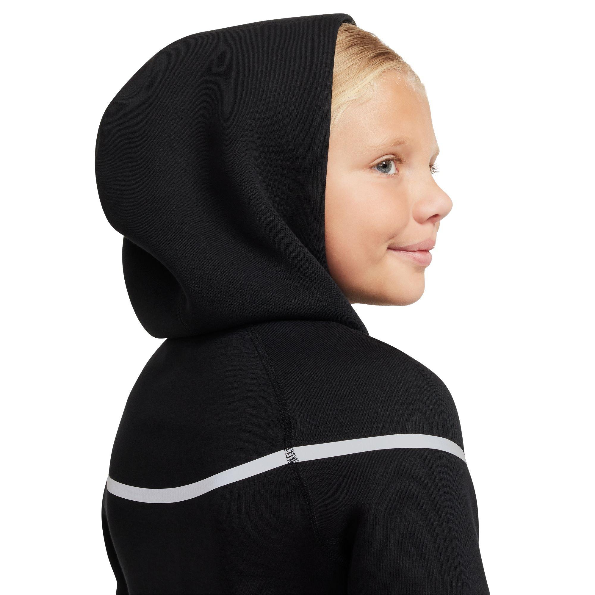 Nike Sportswear Tech Fleece Reflective Big Kids' Full-Zip Jacket