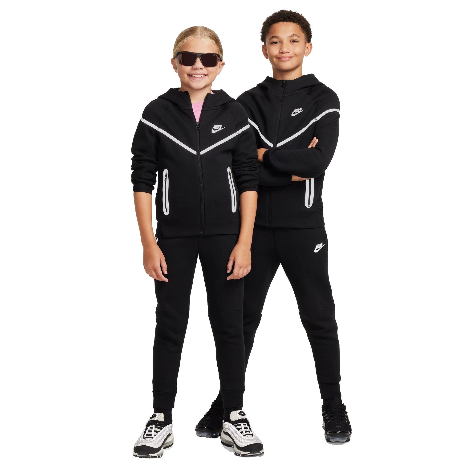 Nike Sportswear Tech Fleece Reflective Big Kids' Full-Zip Jacket