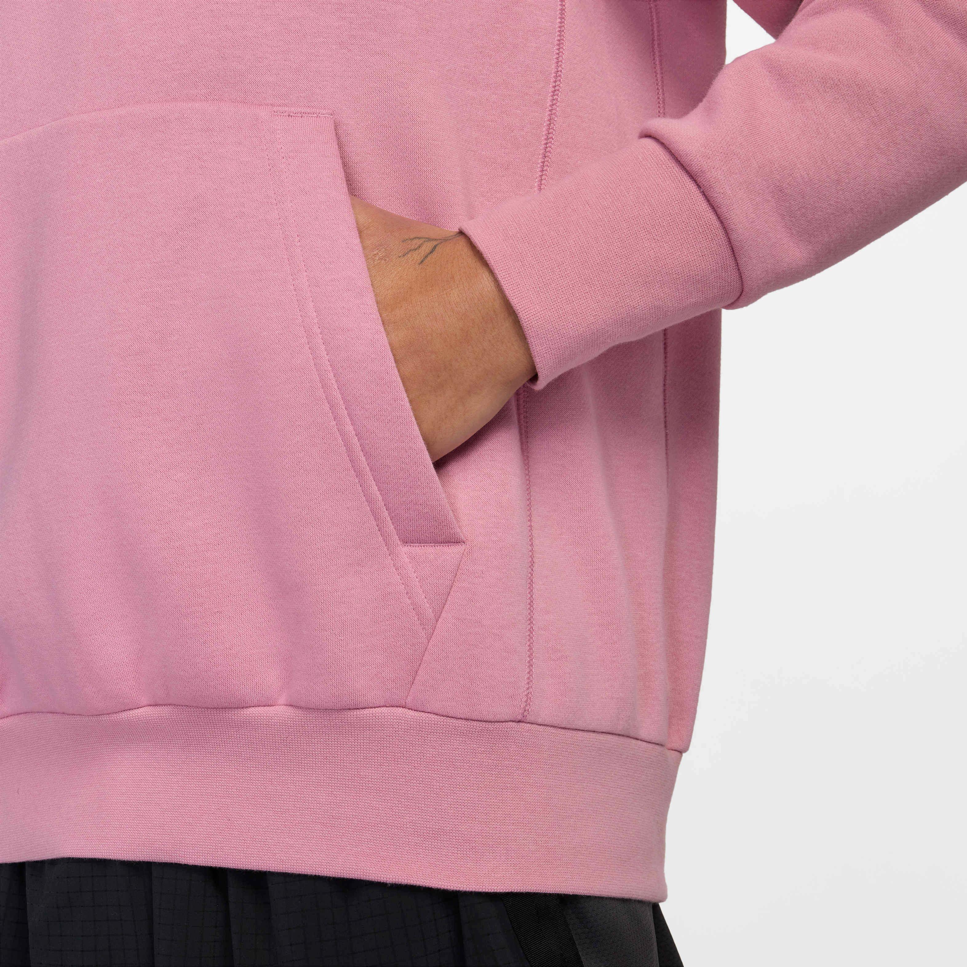 Nike Unisex Sabrina Unisex Fleece Basketball Hoodie -Pink - PINK Thumbnail View 5