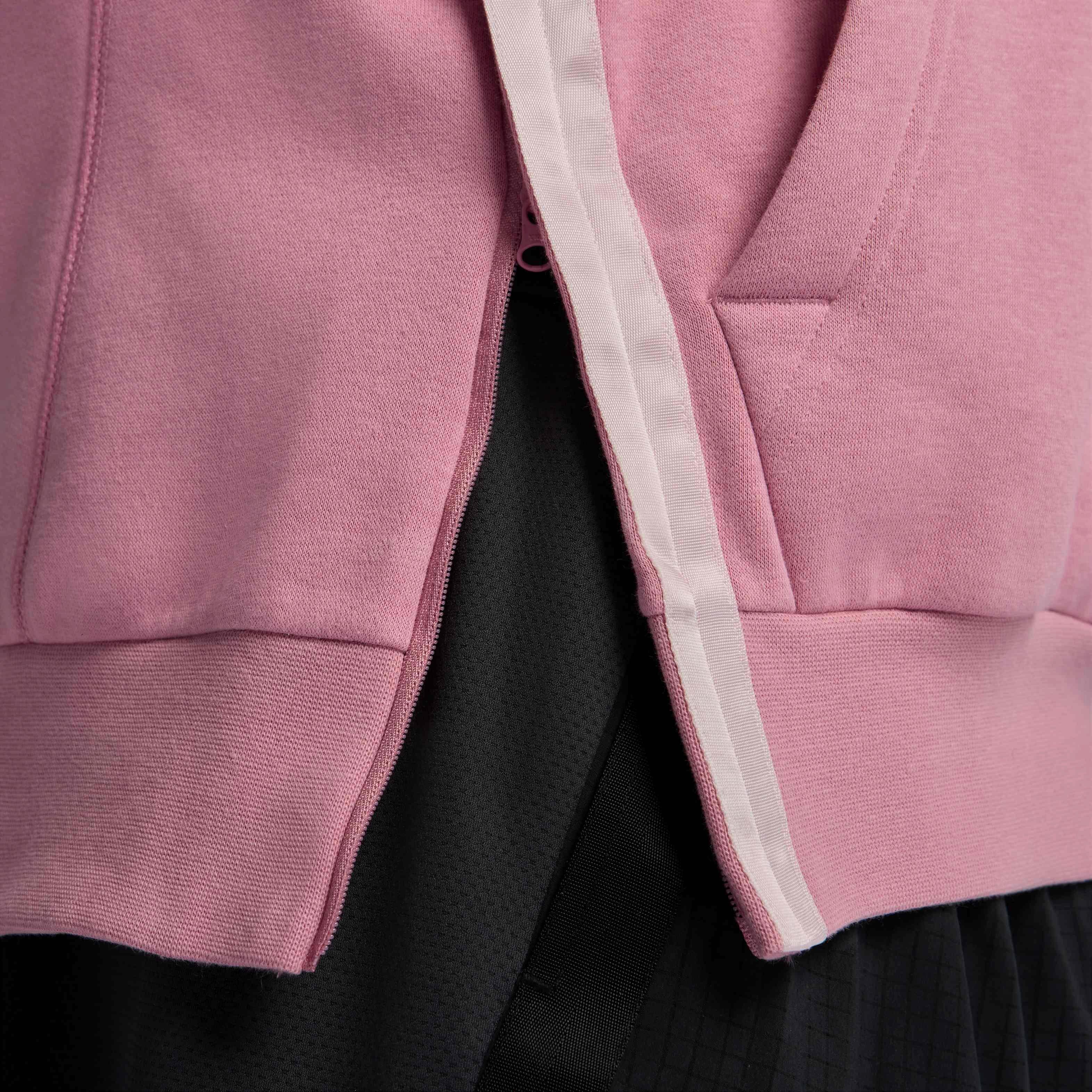 Nike Unisex Sabrina Unisex Fleece Basketball Hoodie -Pink - PINK Thumbnail View 8