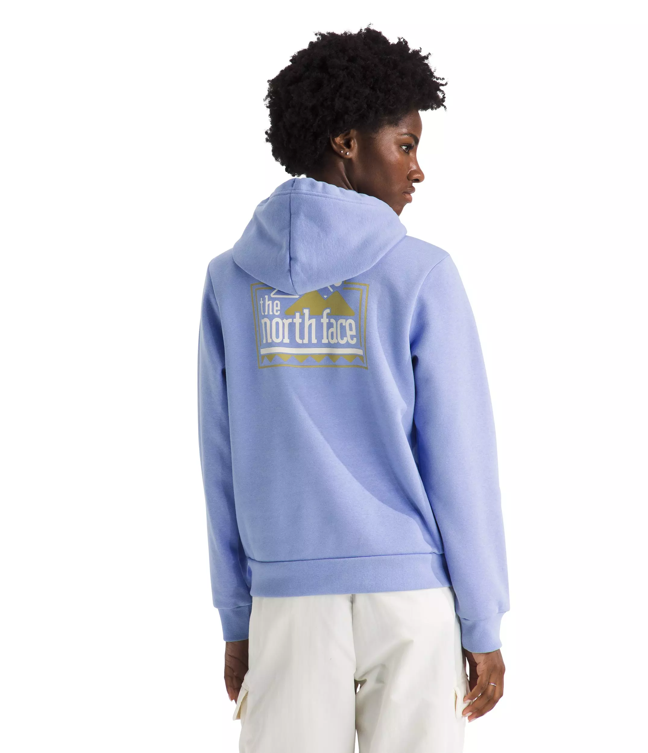 The North Face Women's Explore Pin Regular Hoodie -Periwinkle - PERIWINKLE