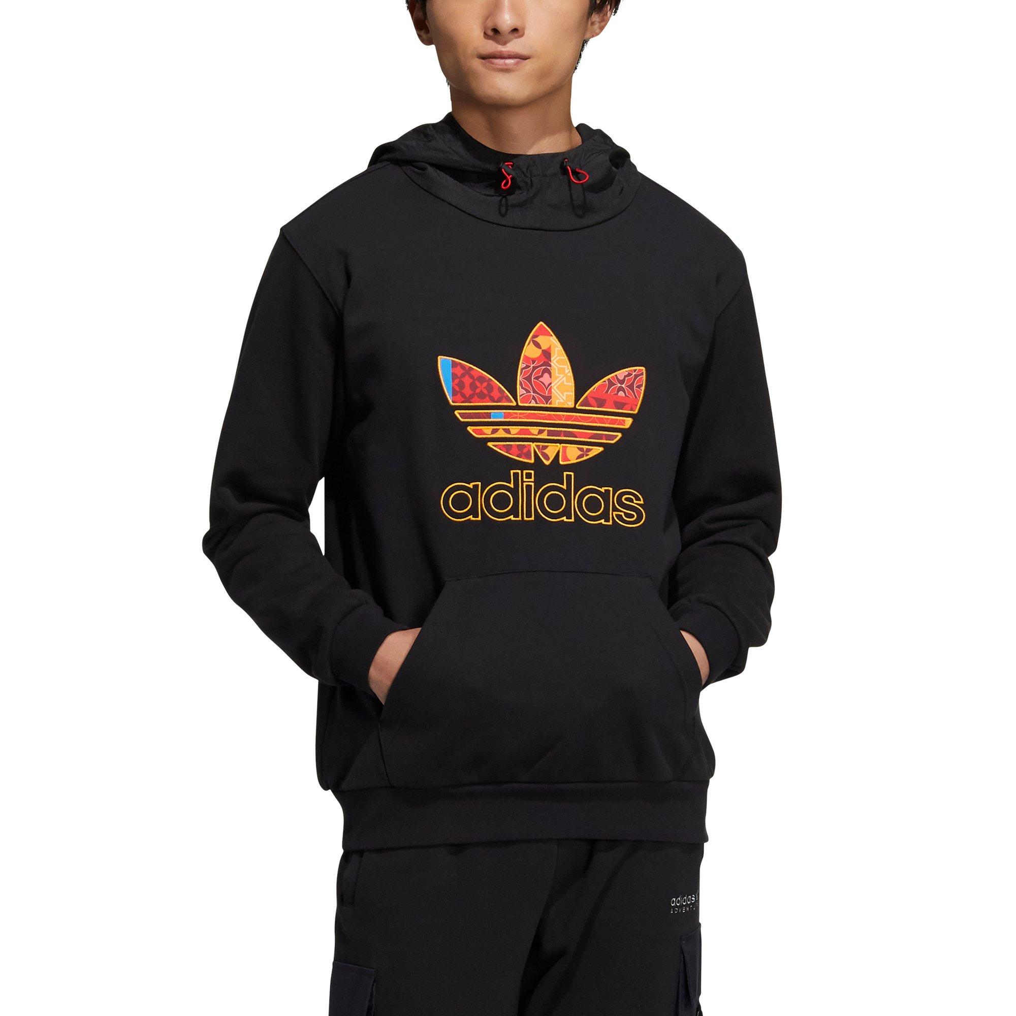 adidas Originals Men s CNY Logo Hoodie Black