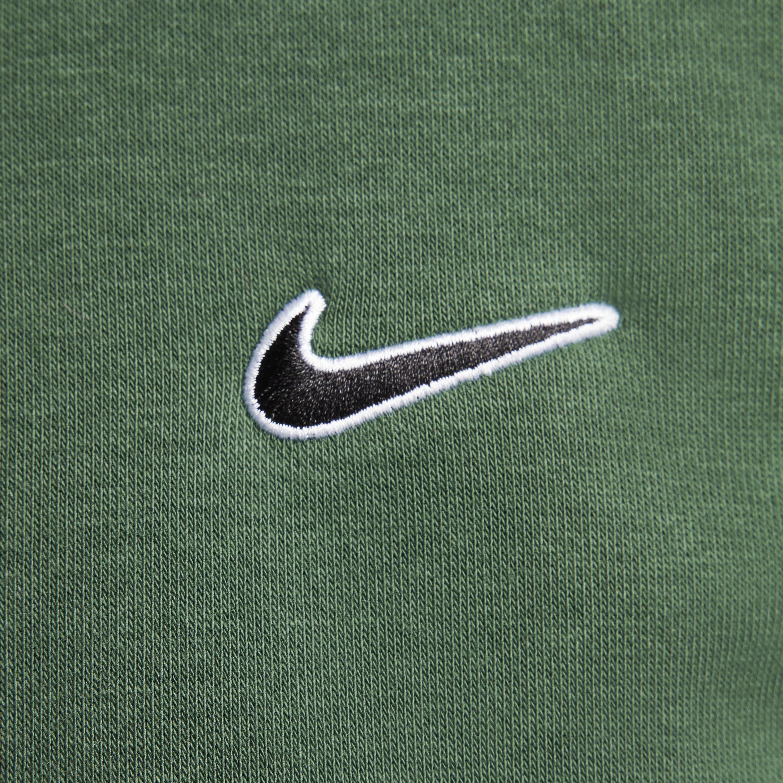 Nike Women's Sportswear Fleece Track Top - GREEN Thumbnail View 4