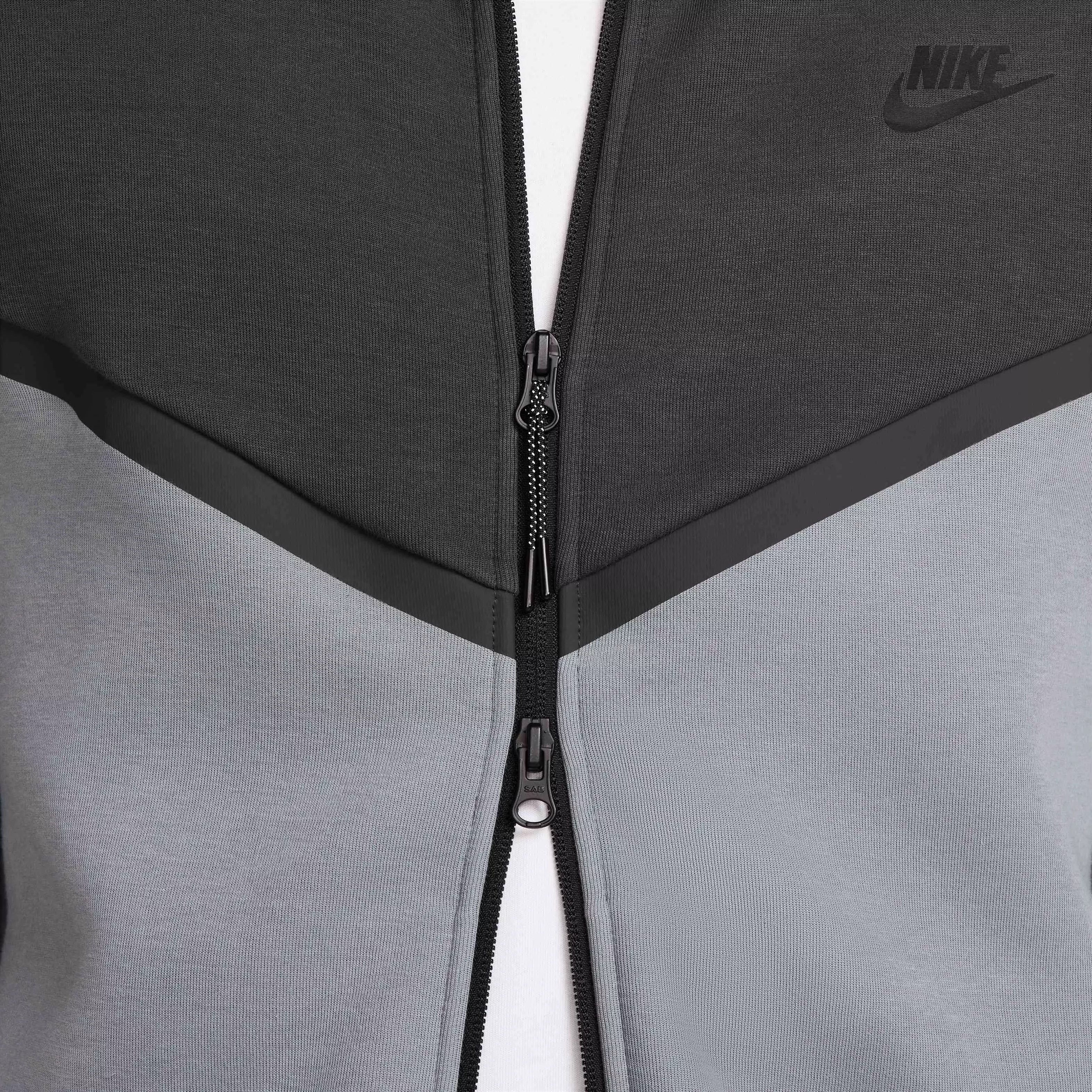 Nike Men's Tech Full-Zip Windrunner Jacket - GREY