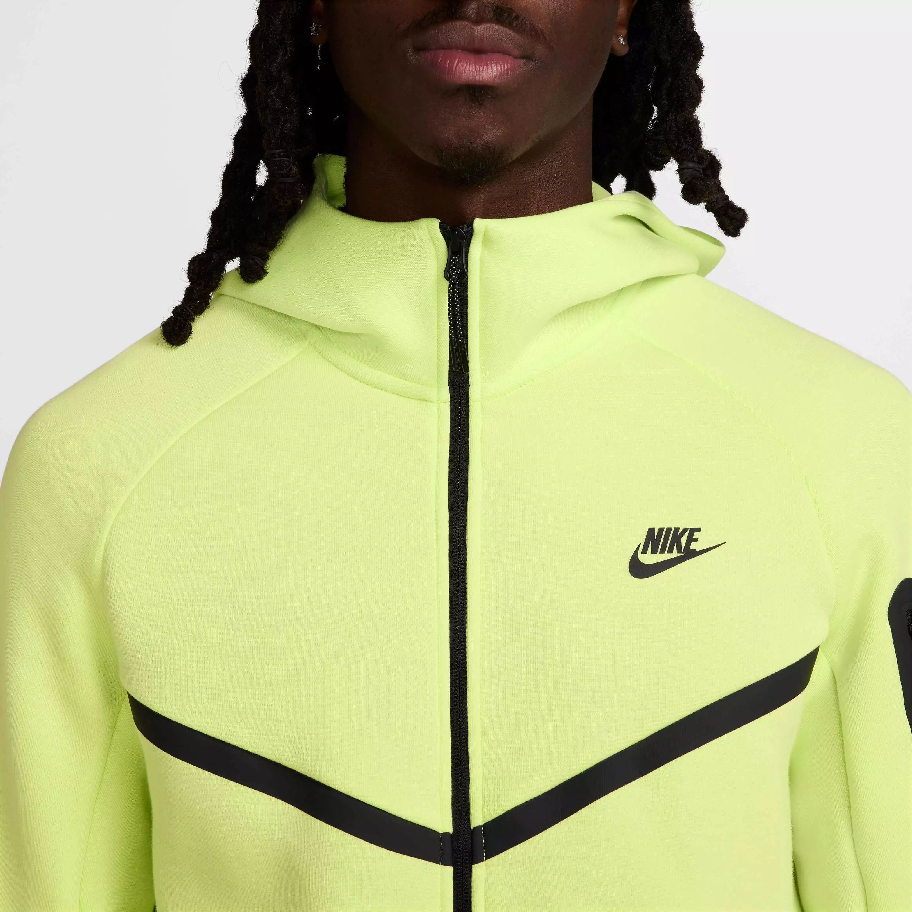 Nike Men's Tech Full-Zip Windrunner Jacket - YELLOW