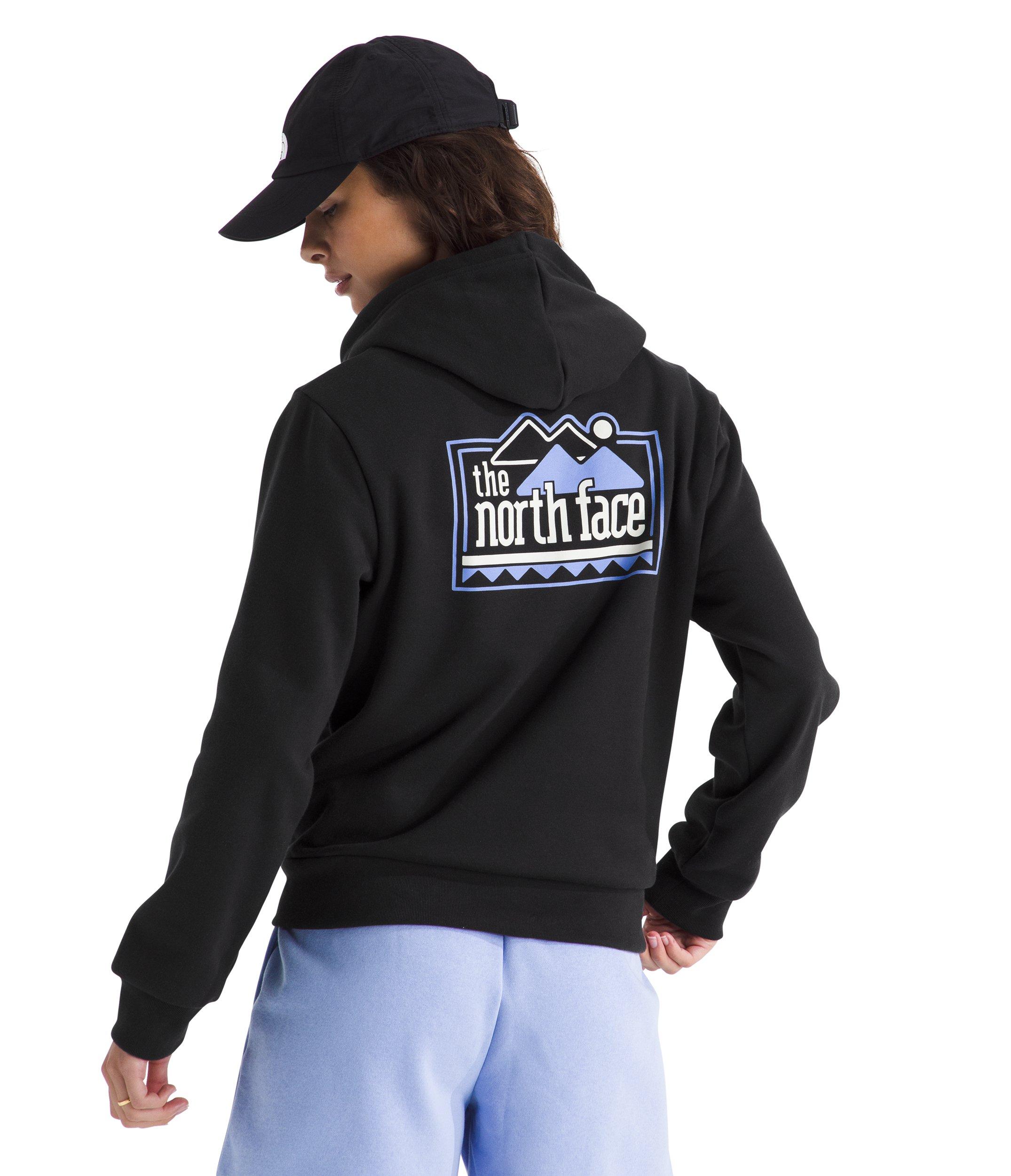 The North Face Women's Explore Pin Regular Hoodie - Black - BLACK Thumbnail View 2