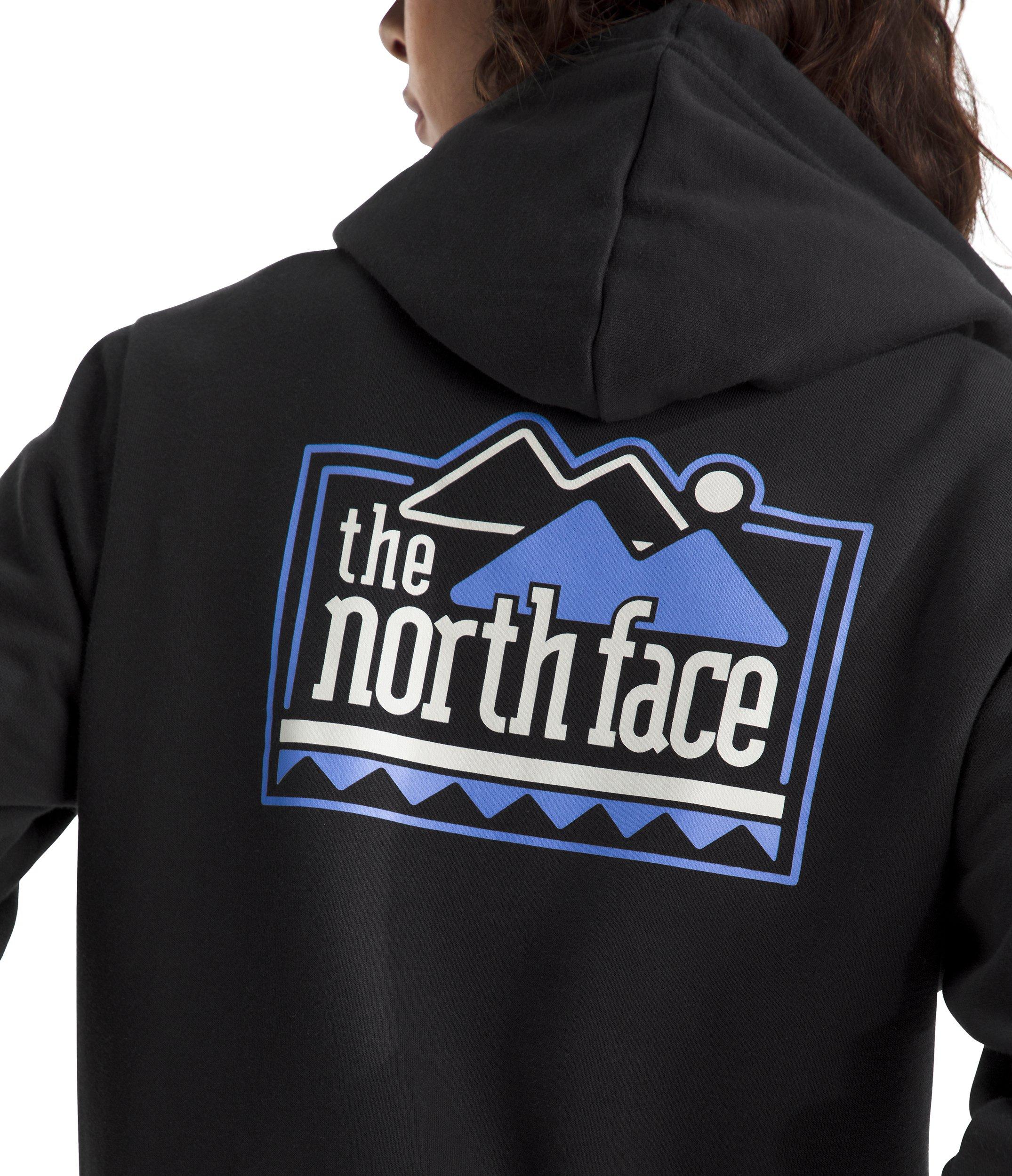 The North Face Women's Explore Pin Regular Hoodie - Black - BLACK Thumbnail View 3