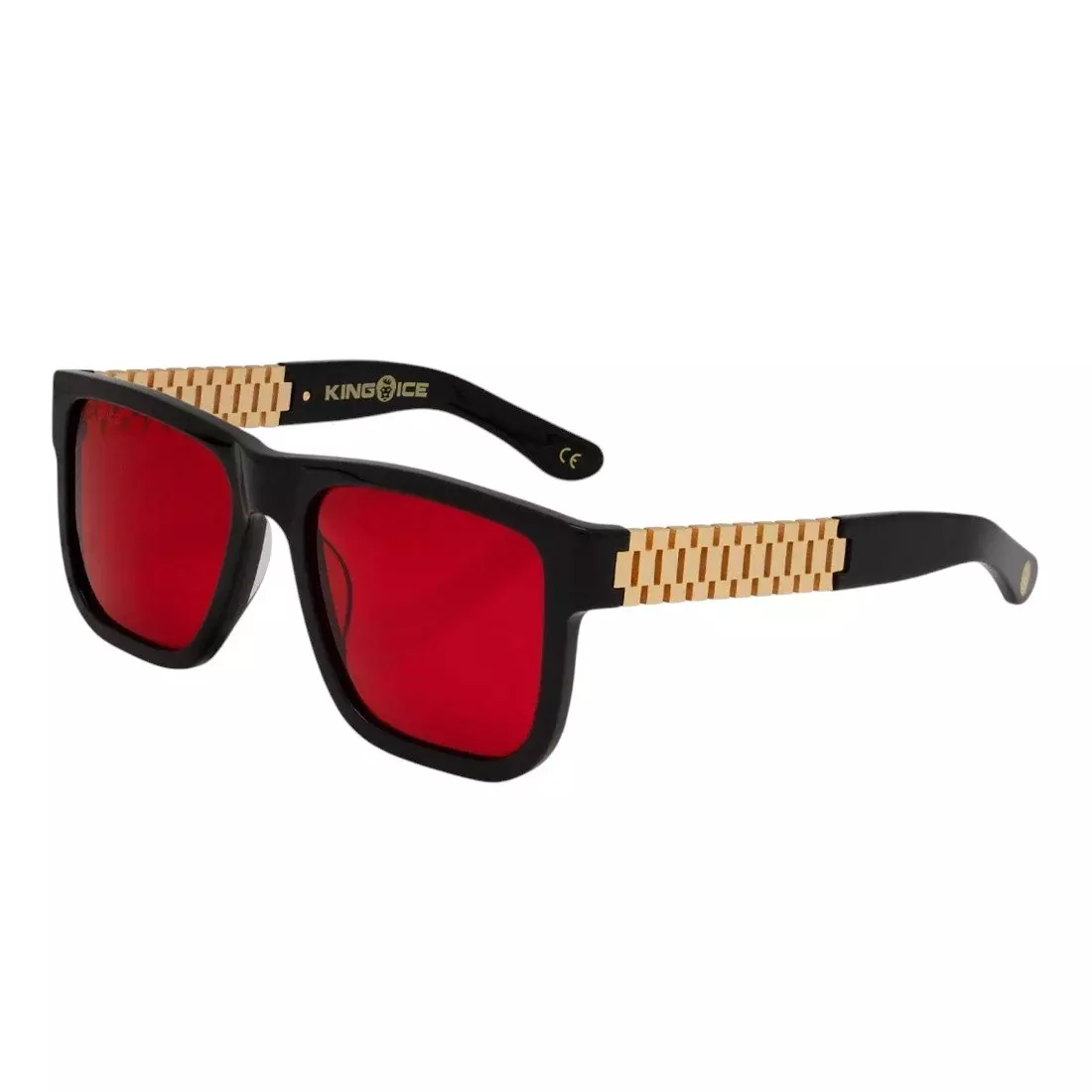 King Ice Mt. Olympus Rollie Red Sunglasses - RED