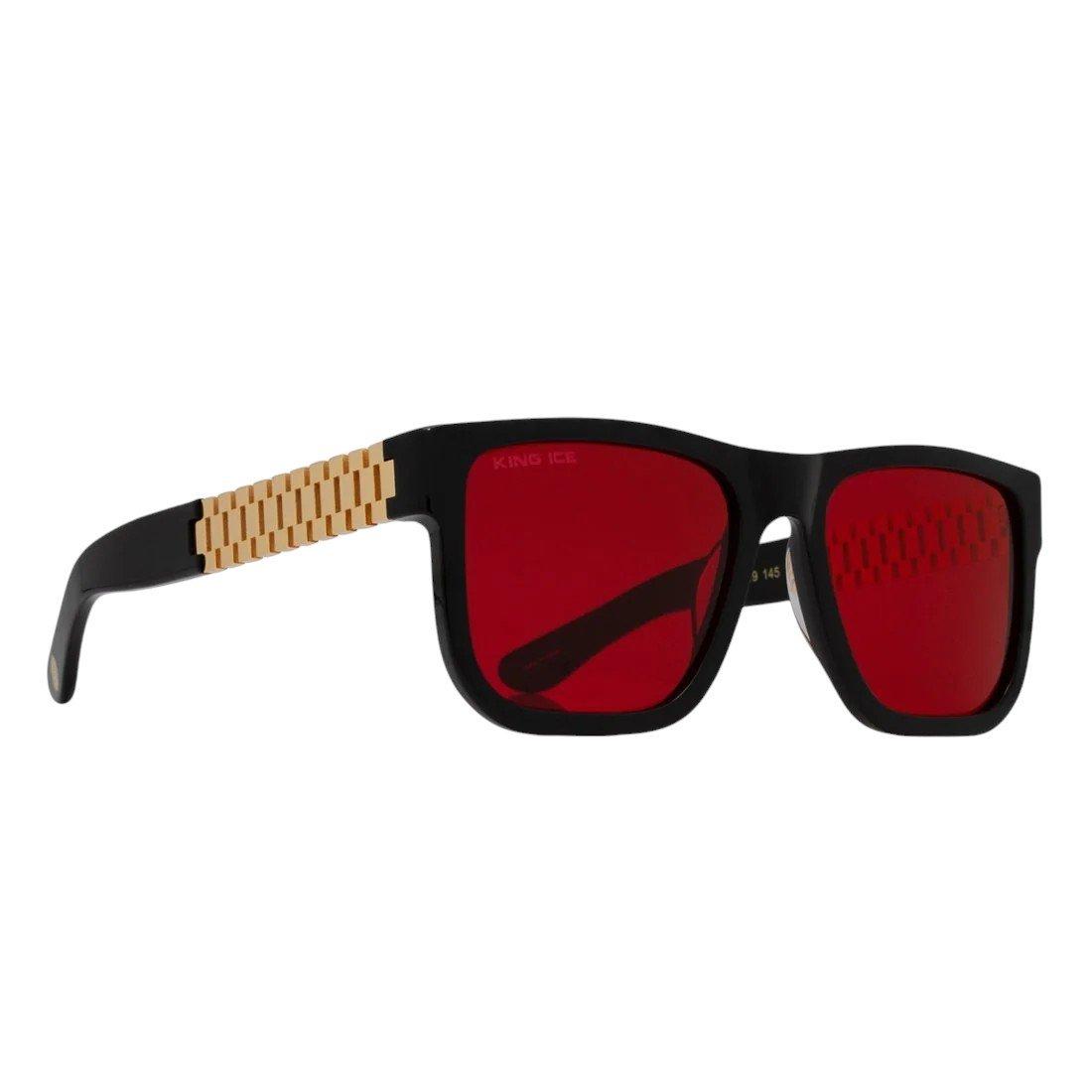 King Ice Mt. Olympus Rollie Red Sunglasses - RED