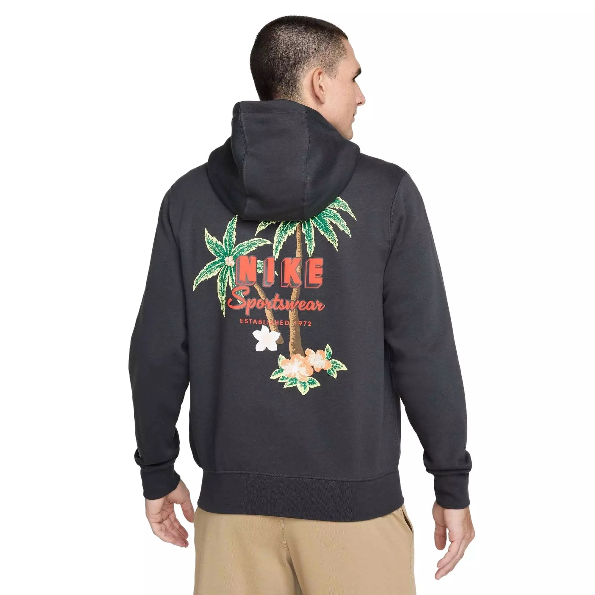 Nike Men's​ Club Sweet Full​-Zip Fleece ​Jacket​ - GREY