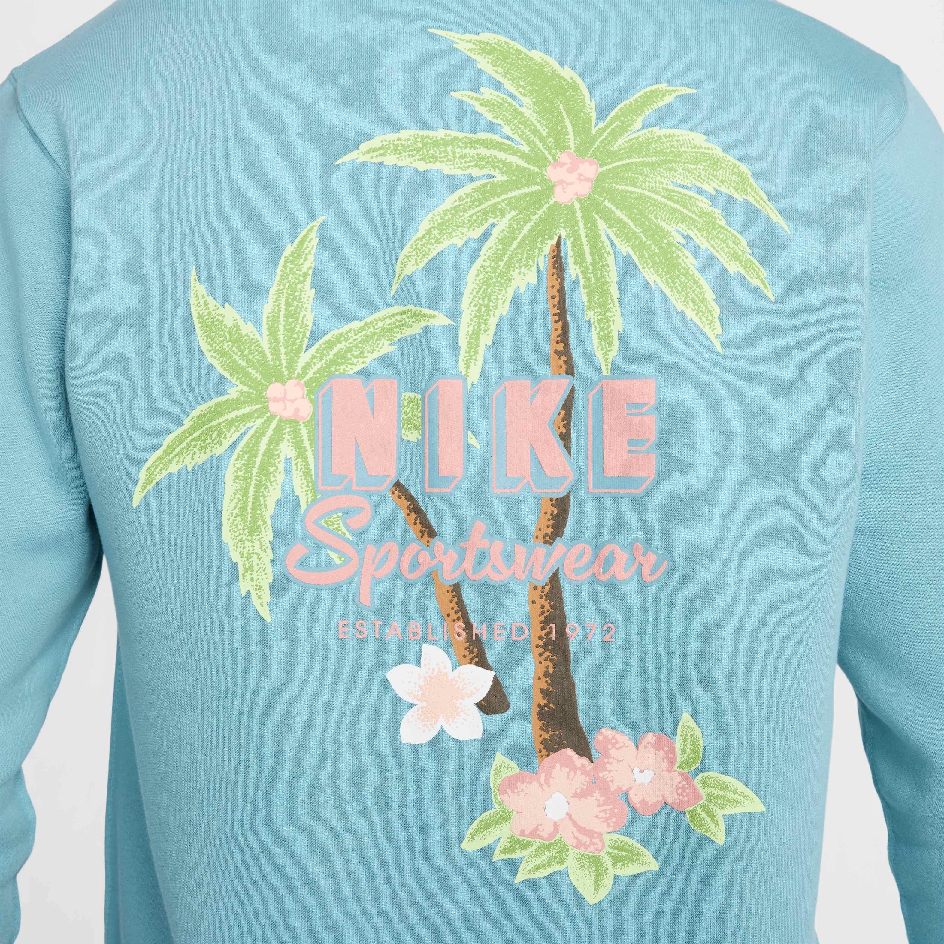 Nike Men's​ Club Sweet Full​-Zip Fleece ​Jacket​ - TURQUOISE  Thumbnail View 6