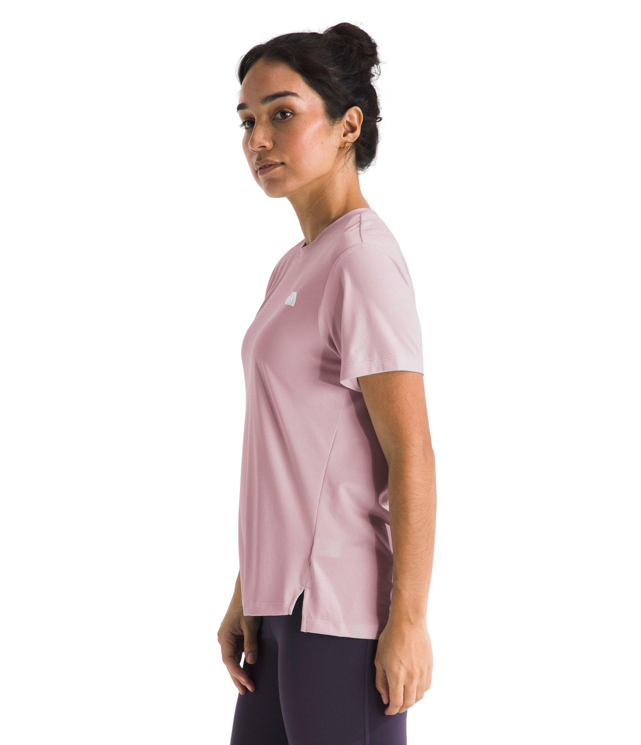 The North Face Women's Flex Short-Sleeve Tee -Pink - PINK Thumbnail View 3