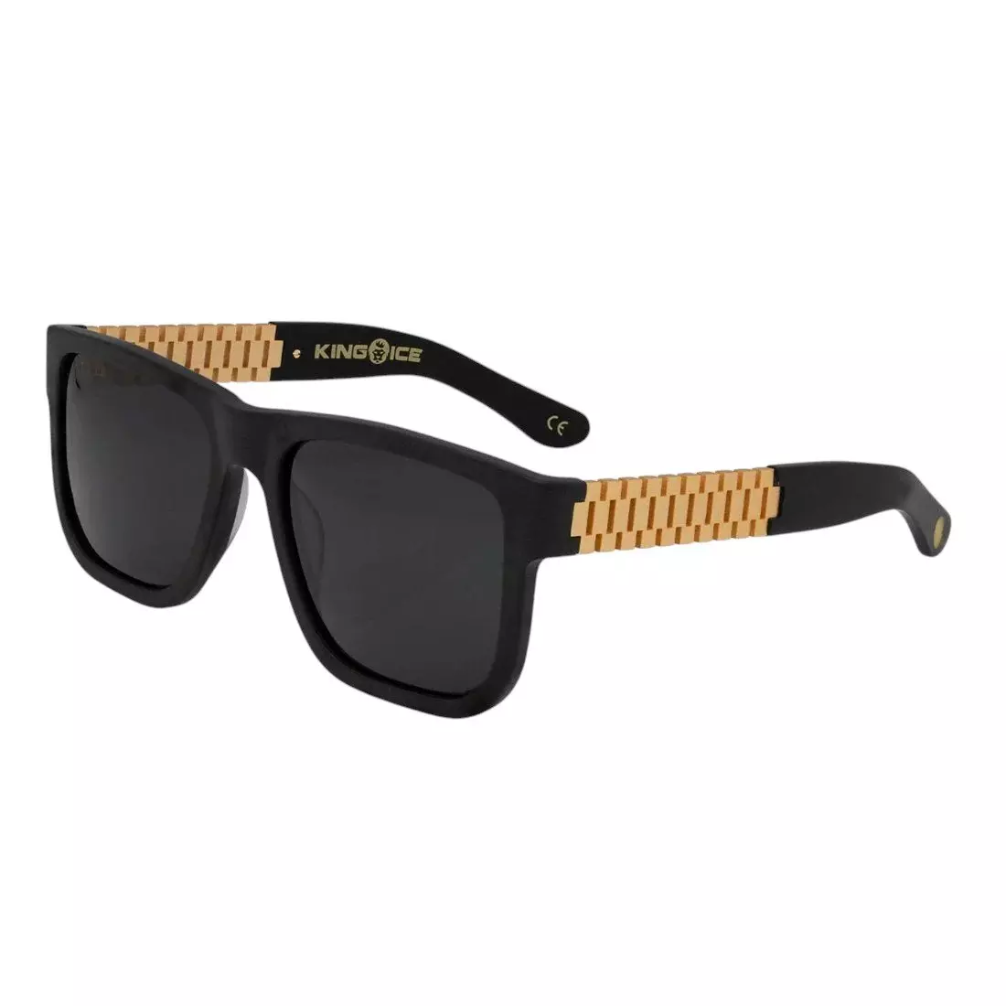 King Ice Mt. Olympus Rollie Black Sunglasses - BLACK