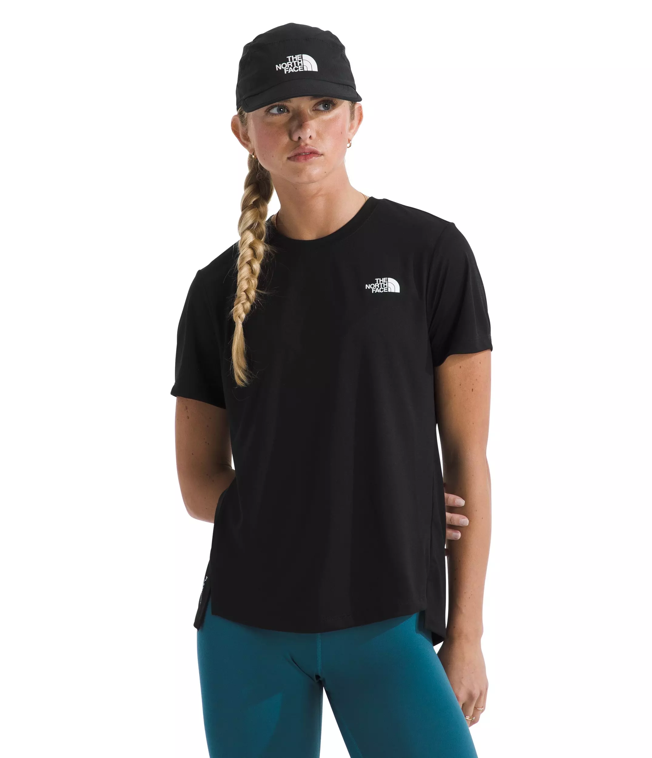 The North Face Women's Flex Short-Sleeve Tee - Black - BLACK