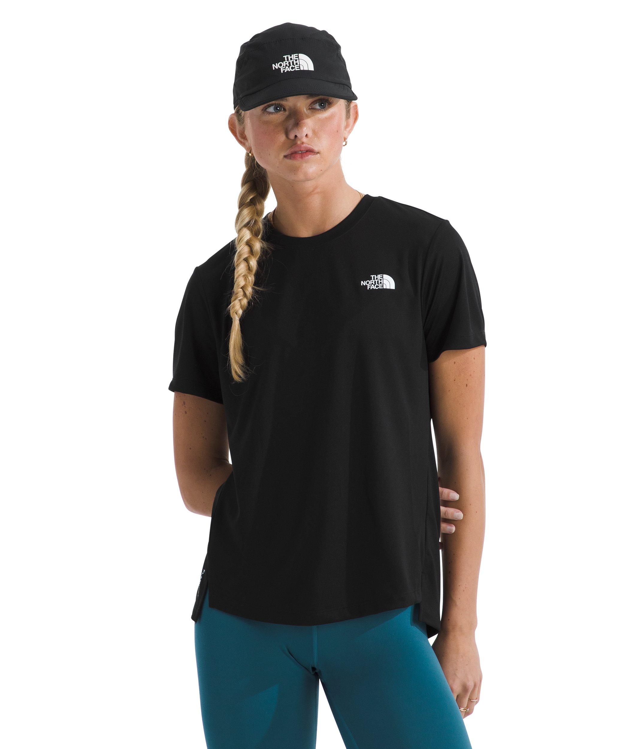 The North Face Women's Flex Short-Sleeve Tee -Black - BLACK Thumbnail View 1