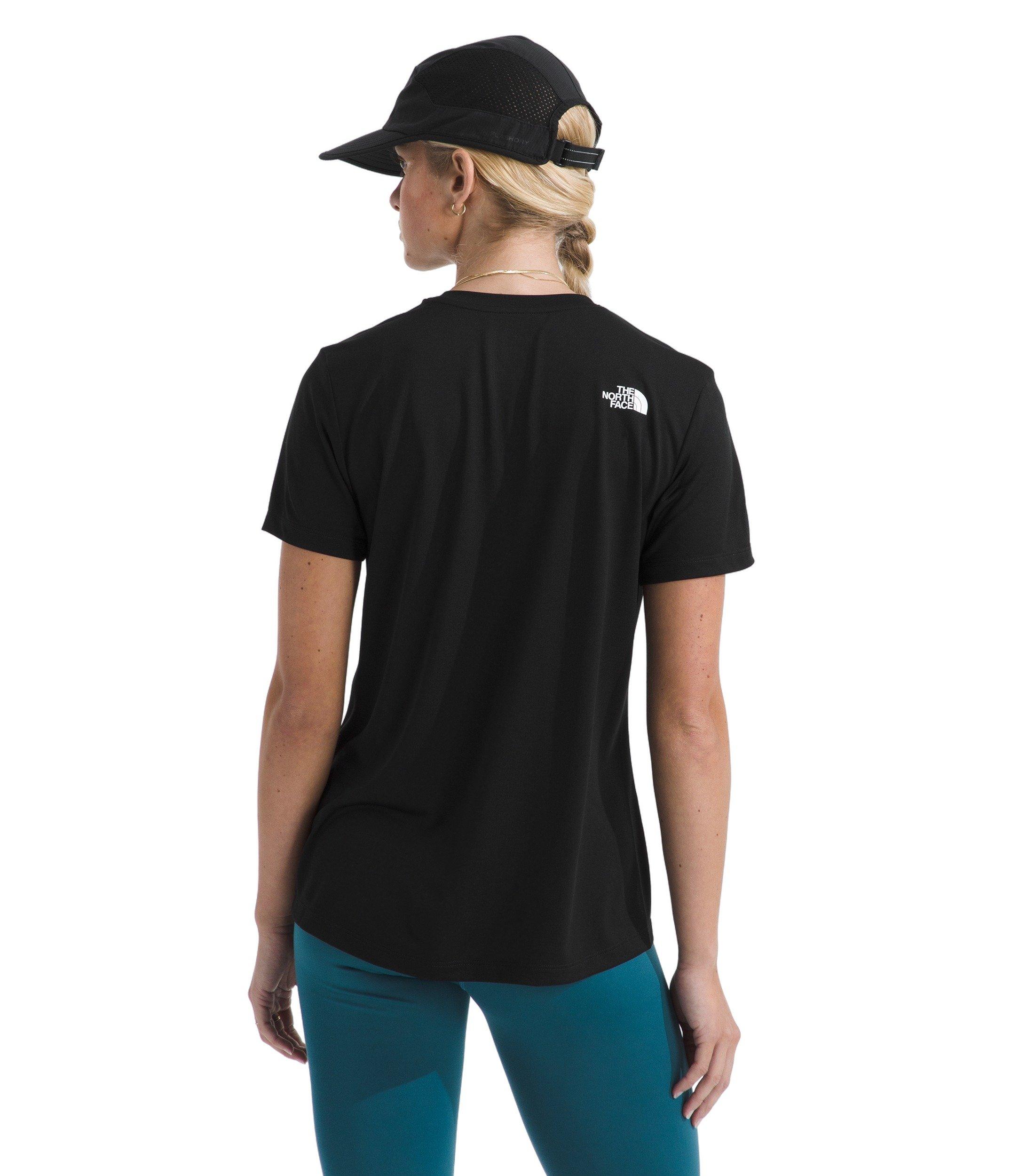 The North Face Women's Flex Short-Sleeve Tee -Black - BLACK Thumbnail View 2