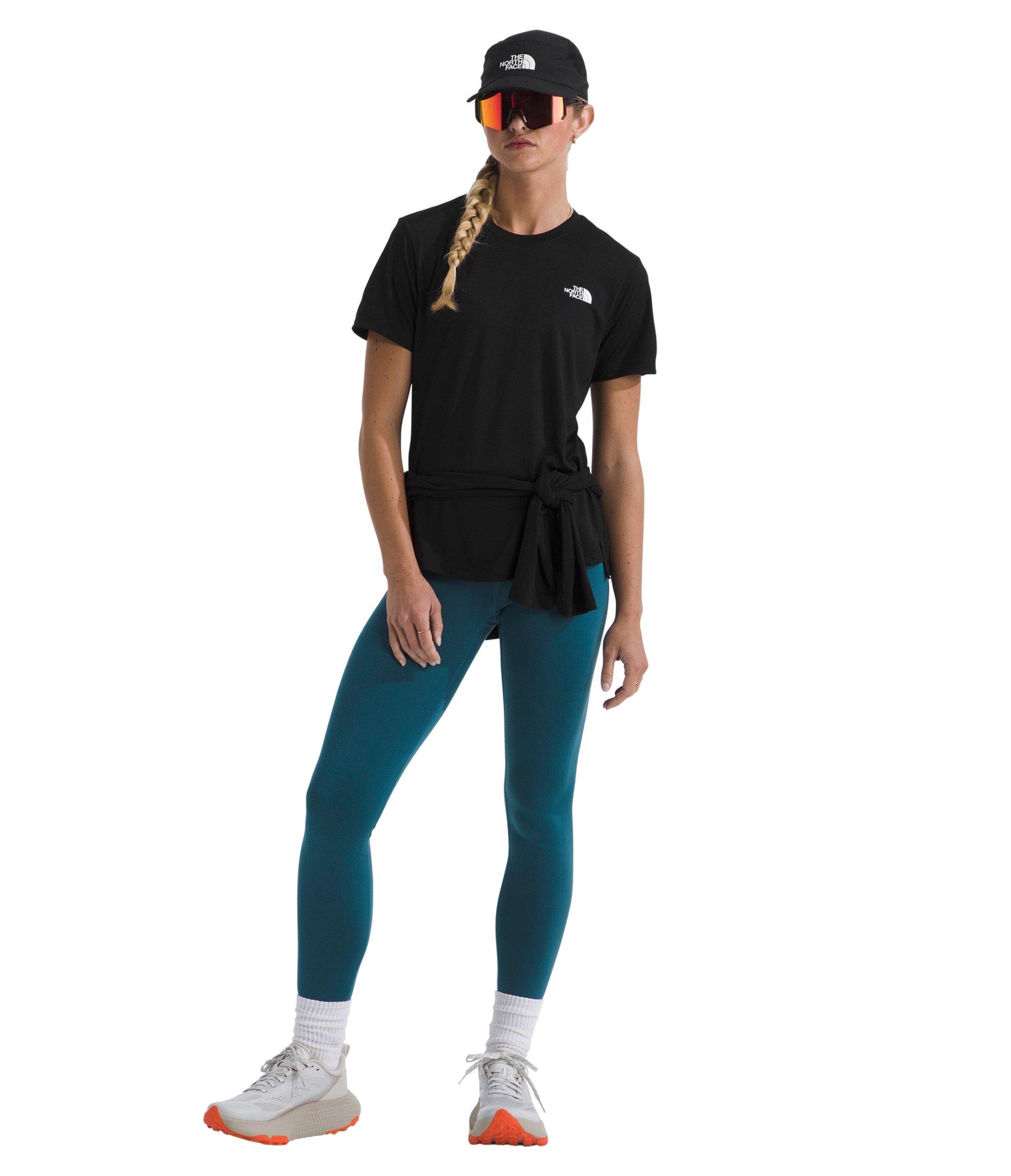The North Face Women's Flex Short-Sleeve Tee - Black - BLACK Thumbnail View 4