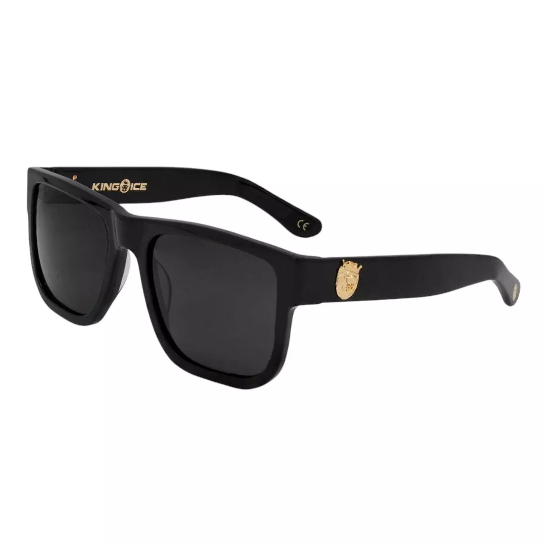 King Ice Mt. Olympus Loc Black Sunglasses - BLACK