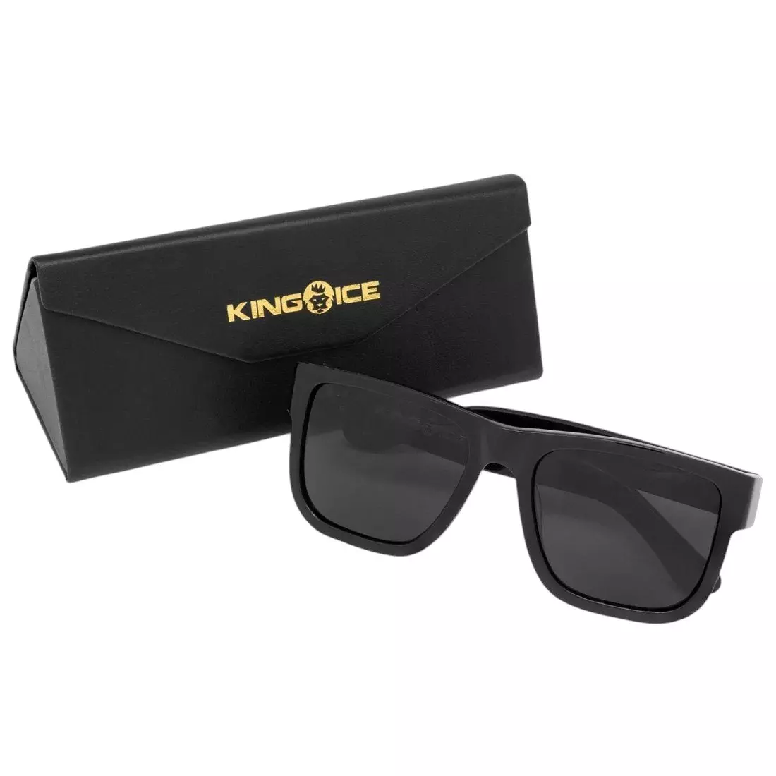 King Ice Mt. Olympus Loc Black Sunglasses - BLACK