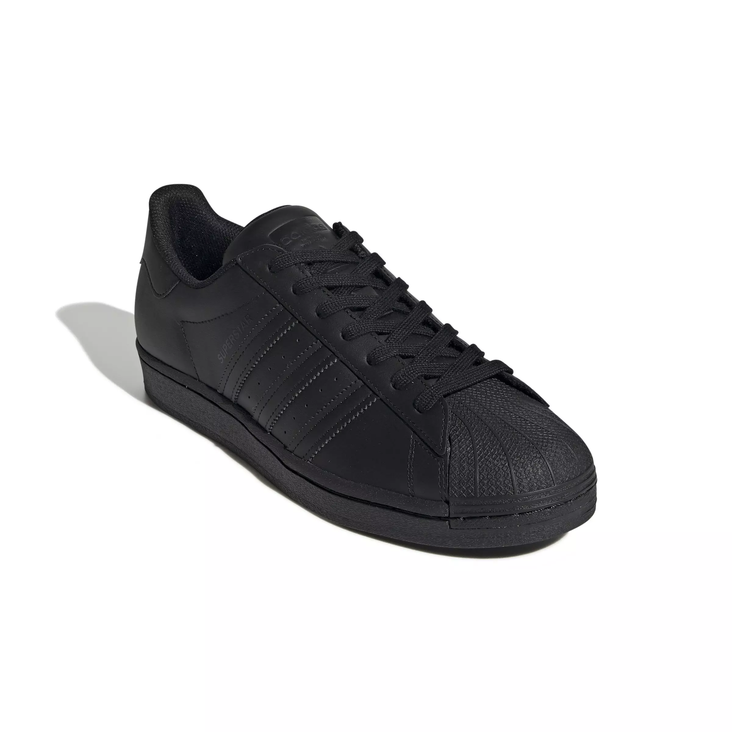 adidas Originals Superstar "Black" Grade School Boys' Shoe - BLACK