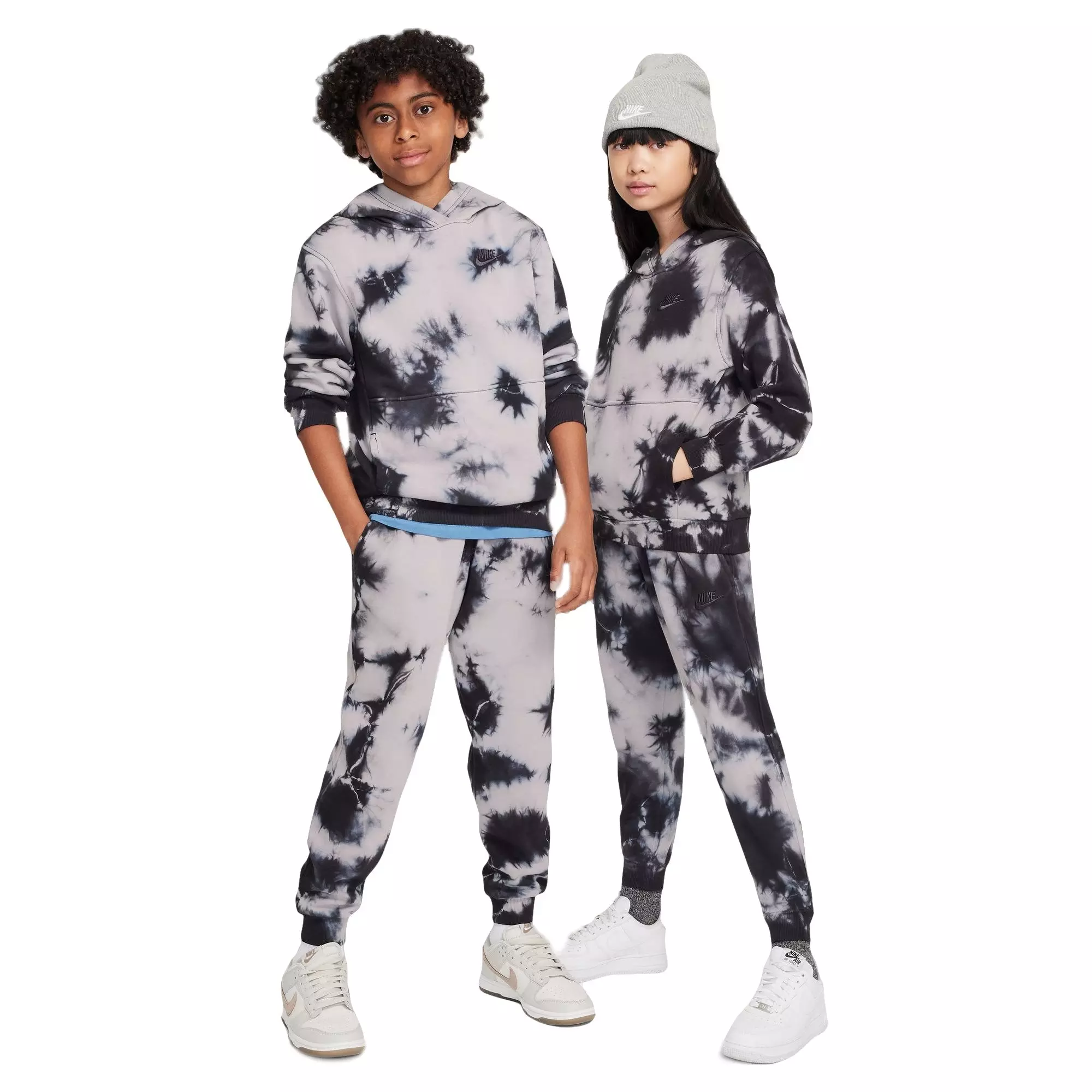Nike Big Kids' Sportswear Club Fleece Joggers - GREY