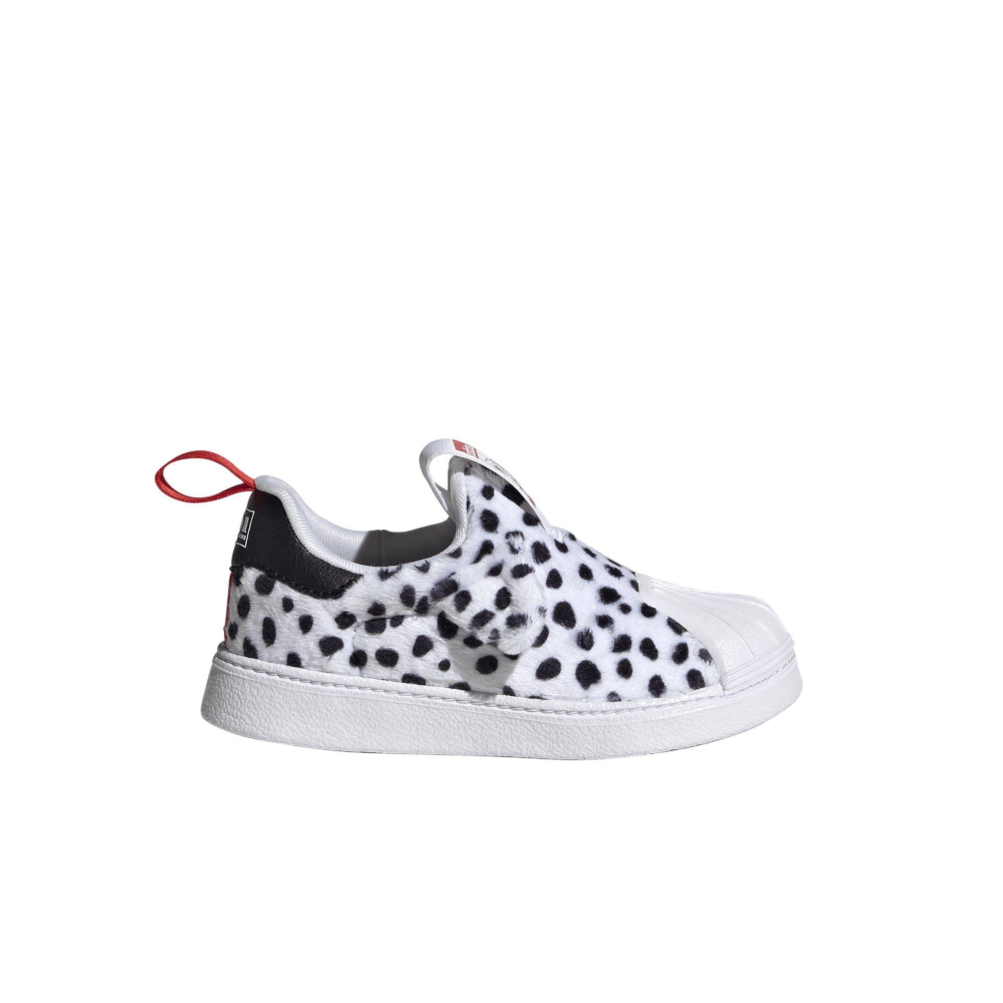 adidas Originals x Disney 101 Dalmatians Superstar 360 "Ftwr White/Core Black" Toddler Girls' Shoe