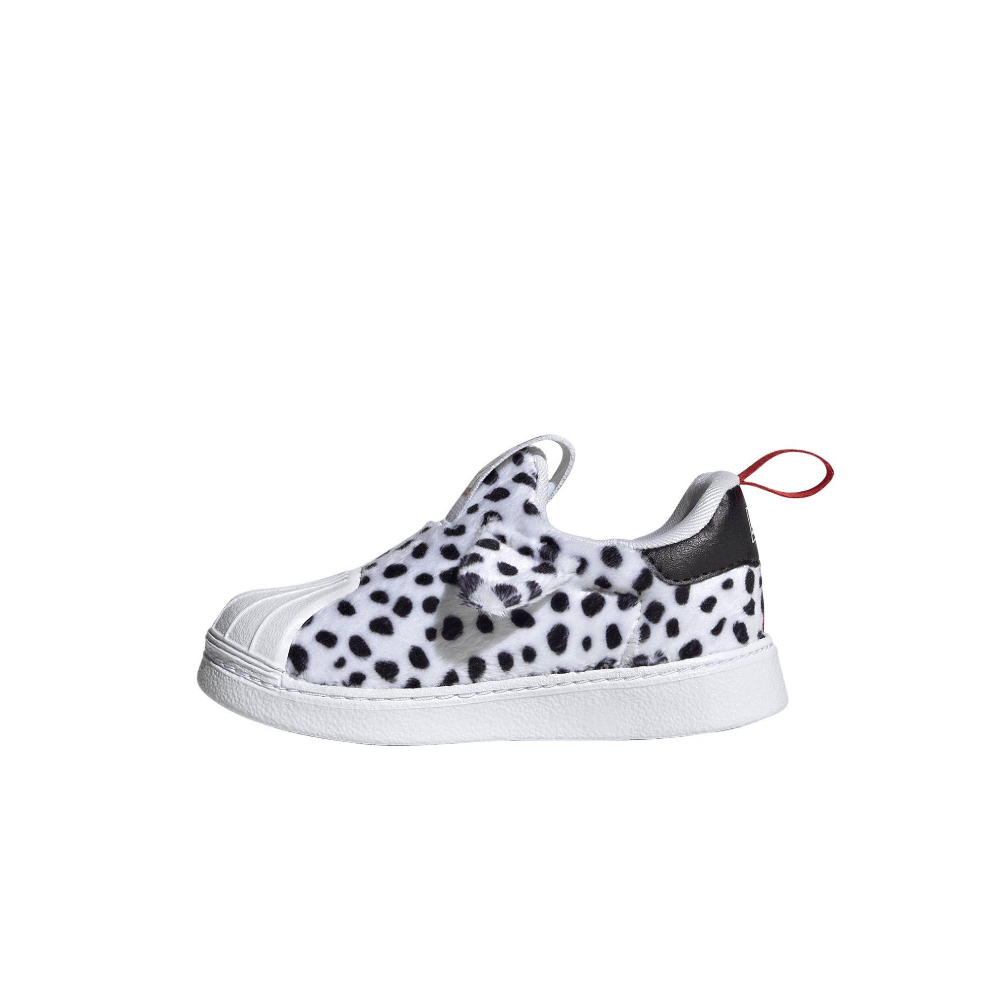 adidas Originals x Disney 101 Dalmatians Superstar 360 "Ftwr White/Core Black" Toddler Girls' Shoe - WHITE Thumbnail View 2