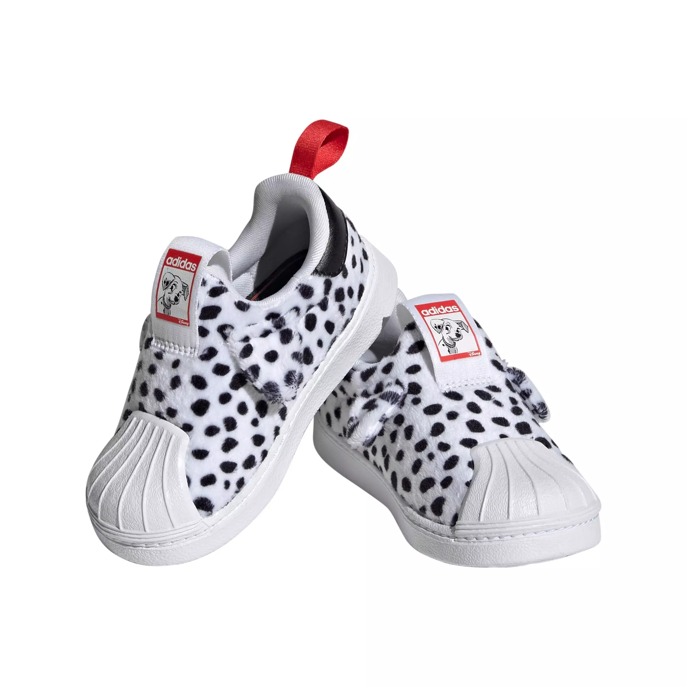 adidas Originals x Disney 101 Dalmatians Superstar 360 "Ftwr White/Core Black" Toddler Girls' Shoe - WHITE