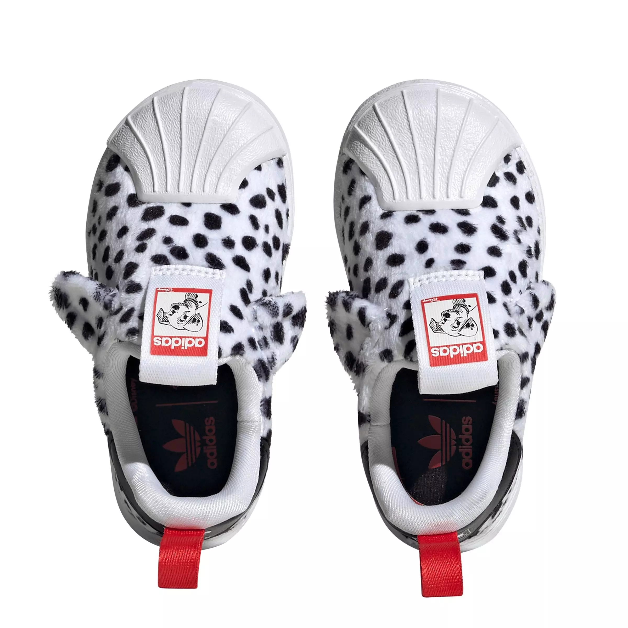 adidas Originals x Disney 101 Dalmatians Superstar 360 "Ftwr White/Core Black" Toddler Girls' Shoe - WHITE