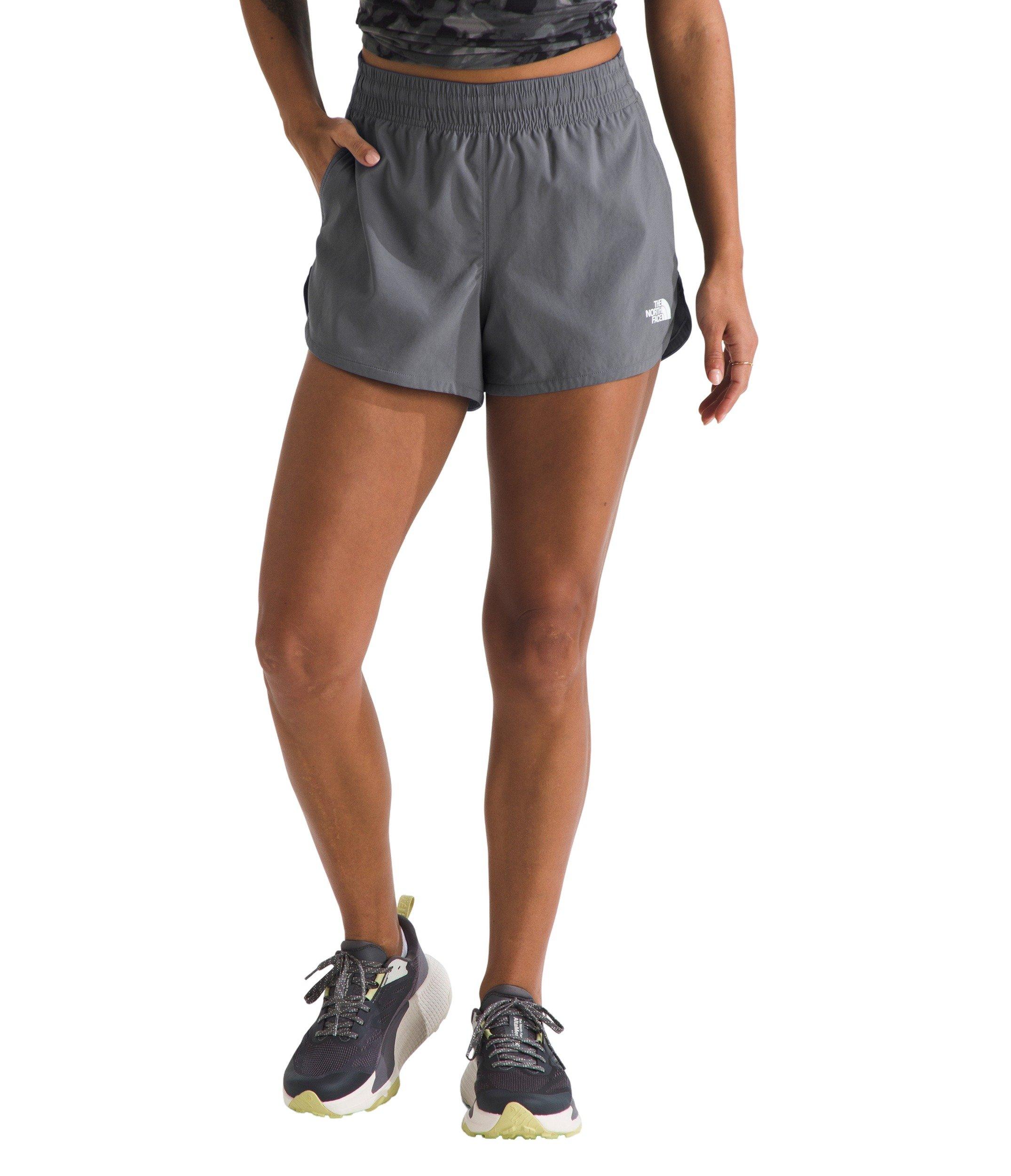 The North Face Women's Flex Woven 3" Shorts - Dk Grey - DK GREY Thumbnail View 1
