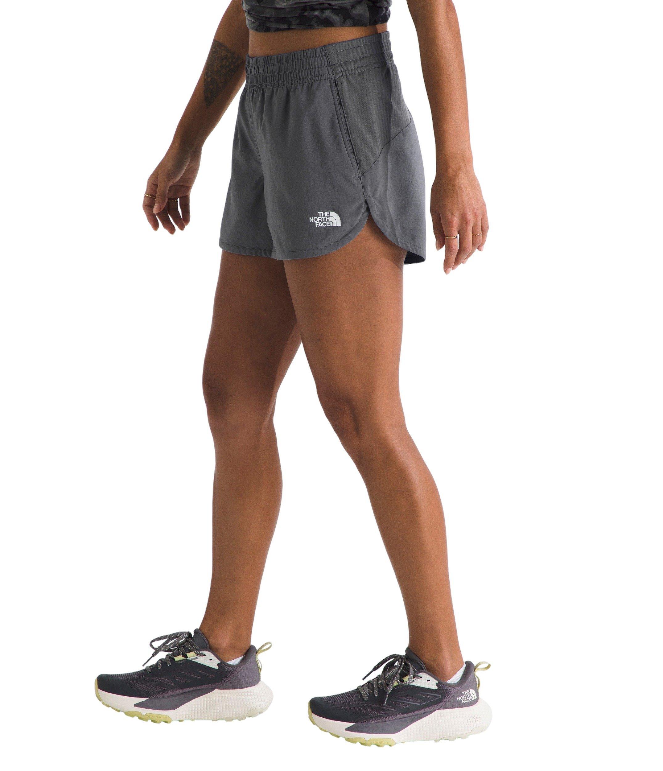 The North Face Women's Flex Woven 3" Shorts -Dk Grey - DK GREY Thumbnail View 3