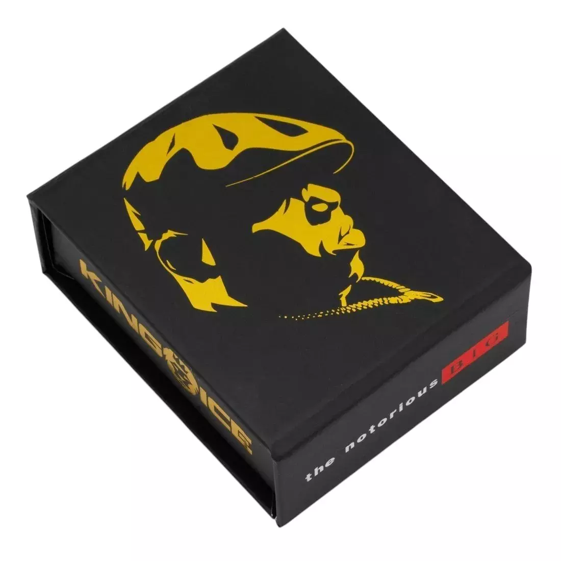 King Ice x Notorious B.I.G.-Biggie Crucifix Necklace - Gold - GOLD