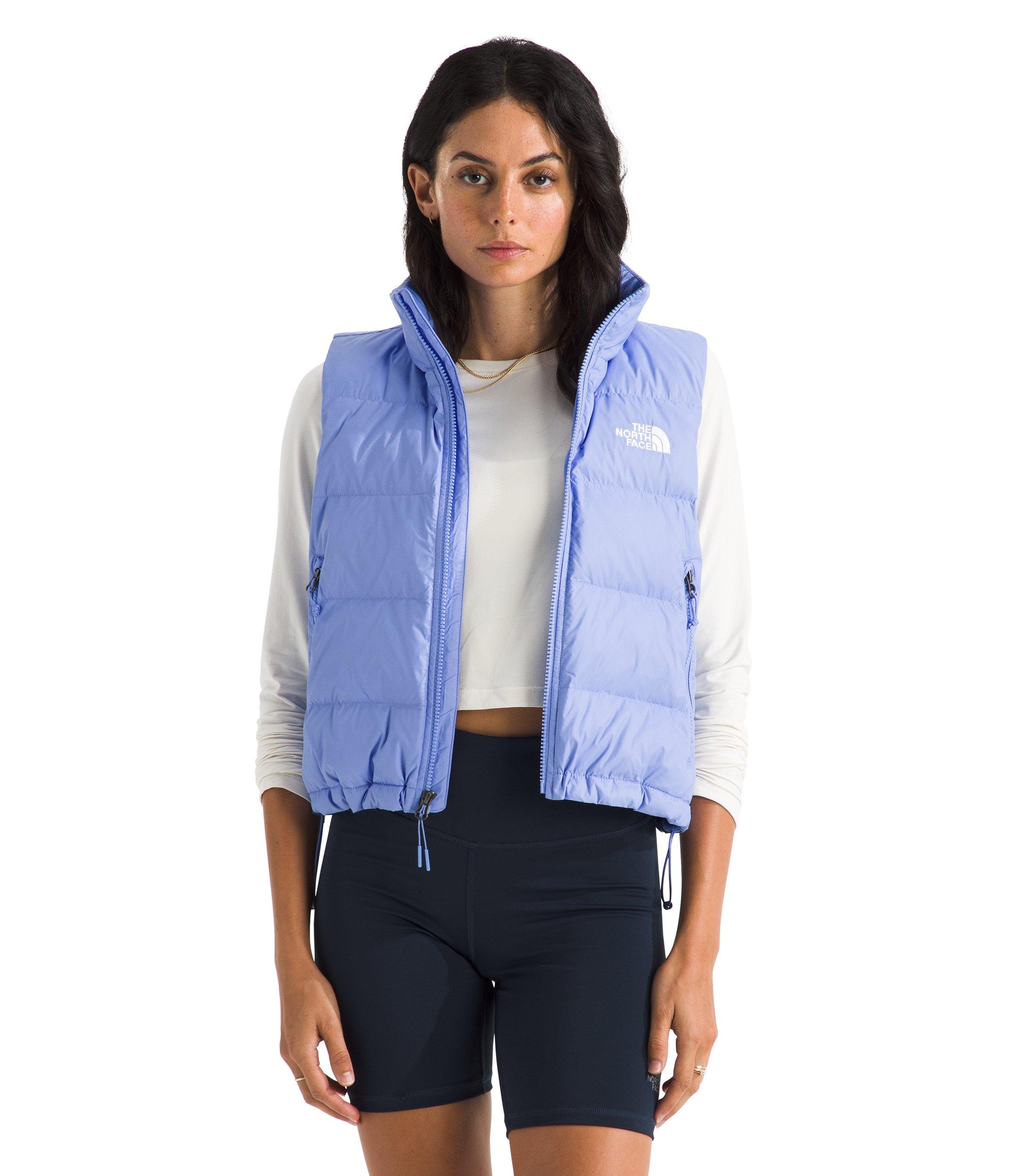 The North Face Women's Hydrenalite Down A-Line Vest - Periwinkle - PERIWINKLE Thumbnail View 1