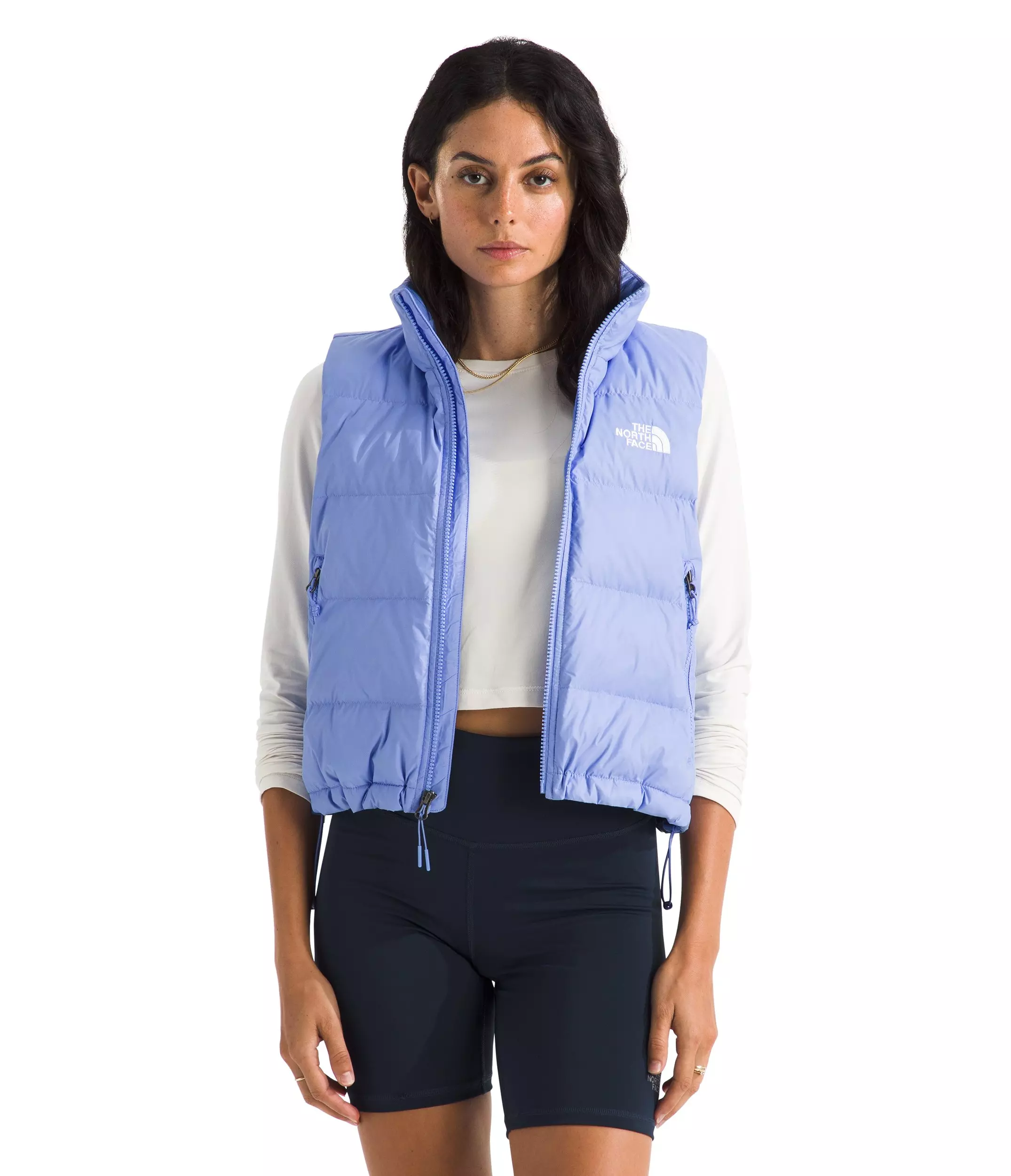 The North Face Women's Hydrenalite Down A-Line Vest - Periwinkle - PERIWINKLE