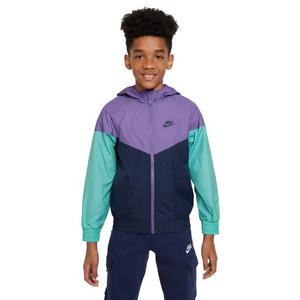 Nike Big Kids' Sportswear Repel Windrunner Hooded Jacket