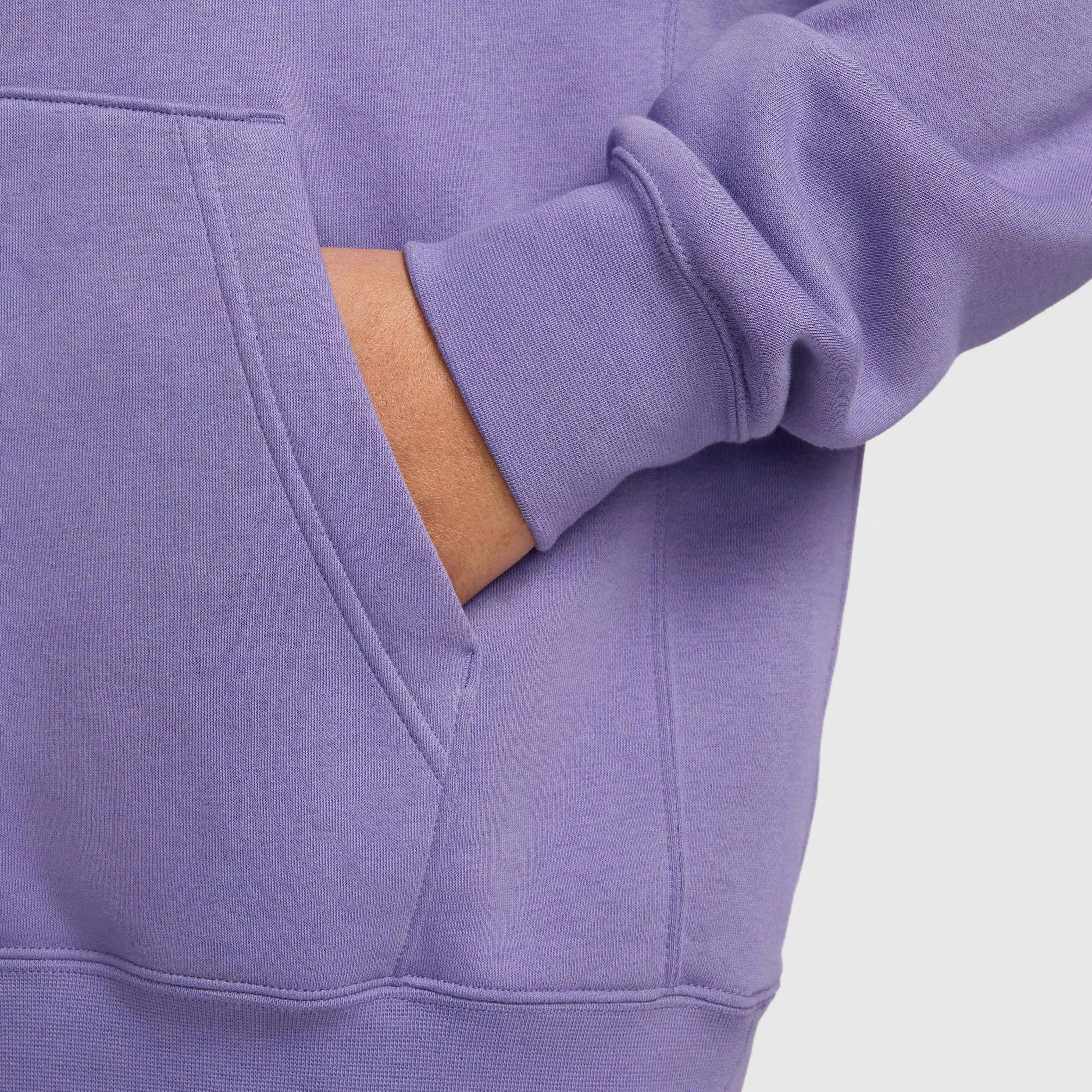 Nike Unisex Club​ BB Modern Pullover Hoodie - PURPLE