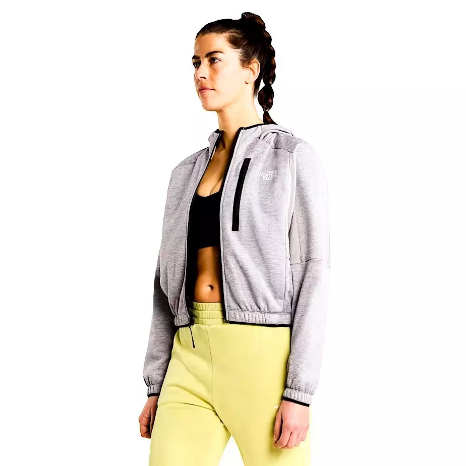 The North Face Women's Mountain Athletics&trade; Fleece Full-Zip Jacket -Grey - GREY