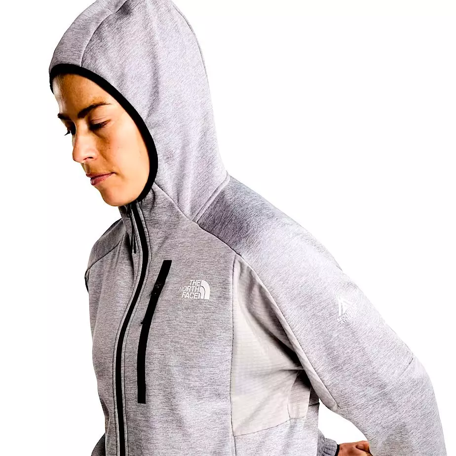The North Face Women's Mountain Athletics&trade; Fleece Full-Zip Jacket -Grey - GREY