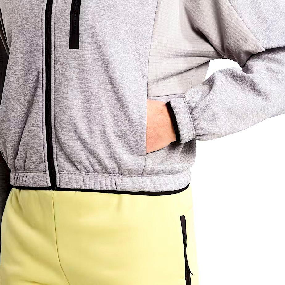 The North Face Women's Mountain Athletics&trade; Fleece Full-Zip Jacket - Grey - GREY Thumbnail View 6