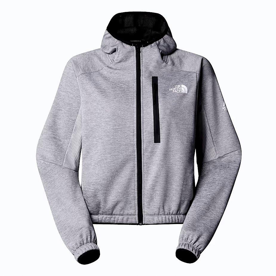 The North Face Women's Mountain Athletics&trade; Fleece Full-Zip Jacket -Grey - GREY Thumbnail View 7