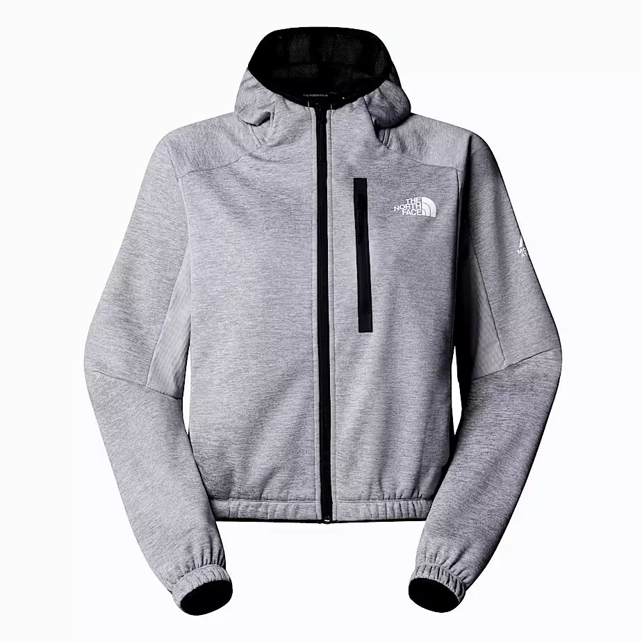 The North Face Women's Mountain Athletics&trade; Fleece Full-Zip Jacket -Grey - GREY