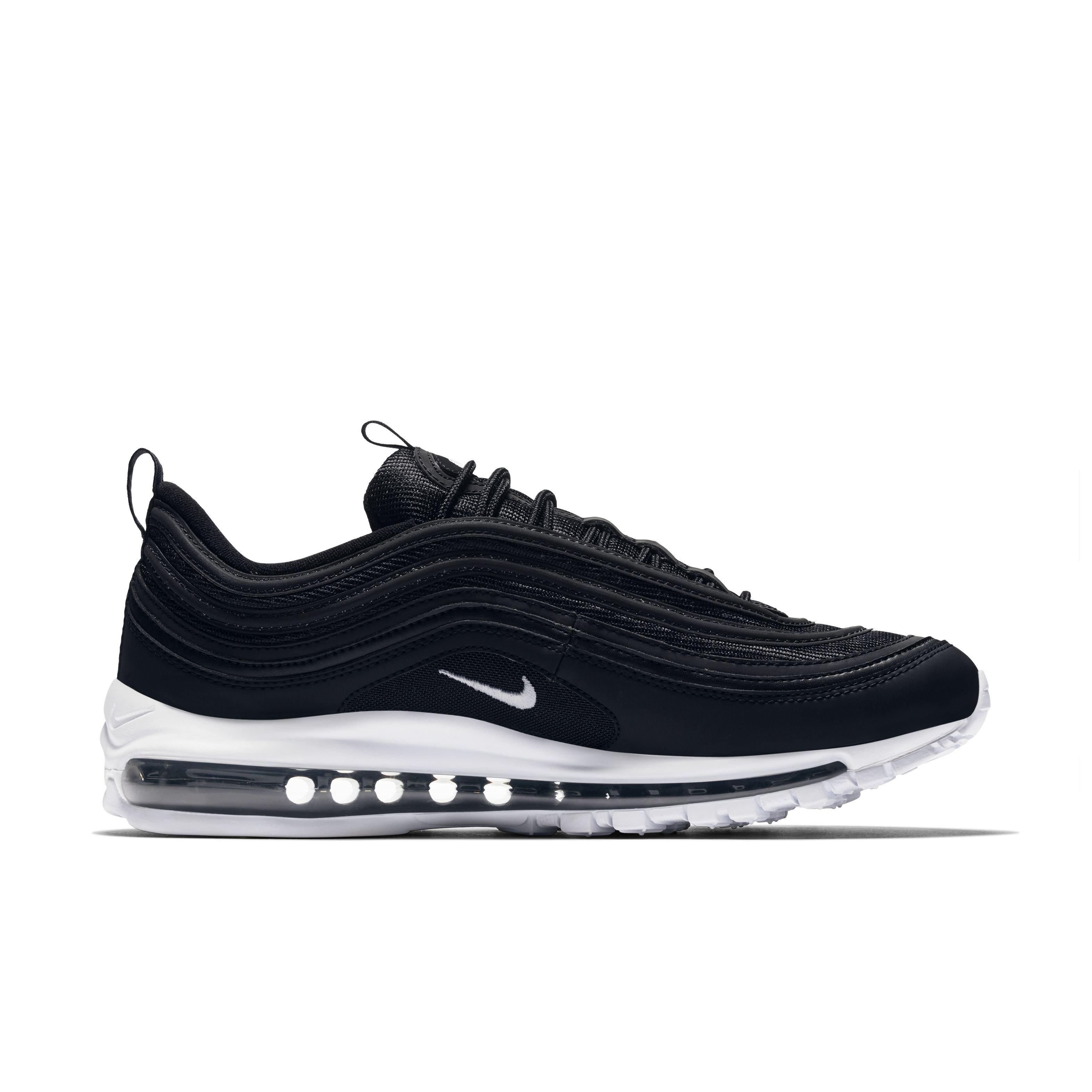 Nike Air Max 97 "Black/White" Grade School Boys' Shoe - BLACK Thumbnail View 1