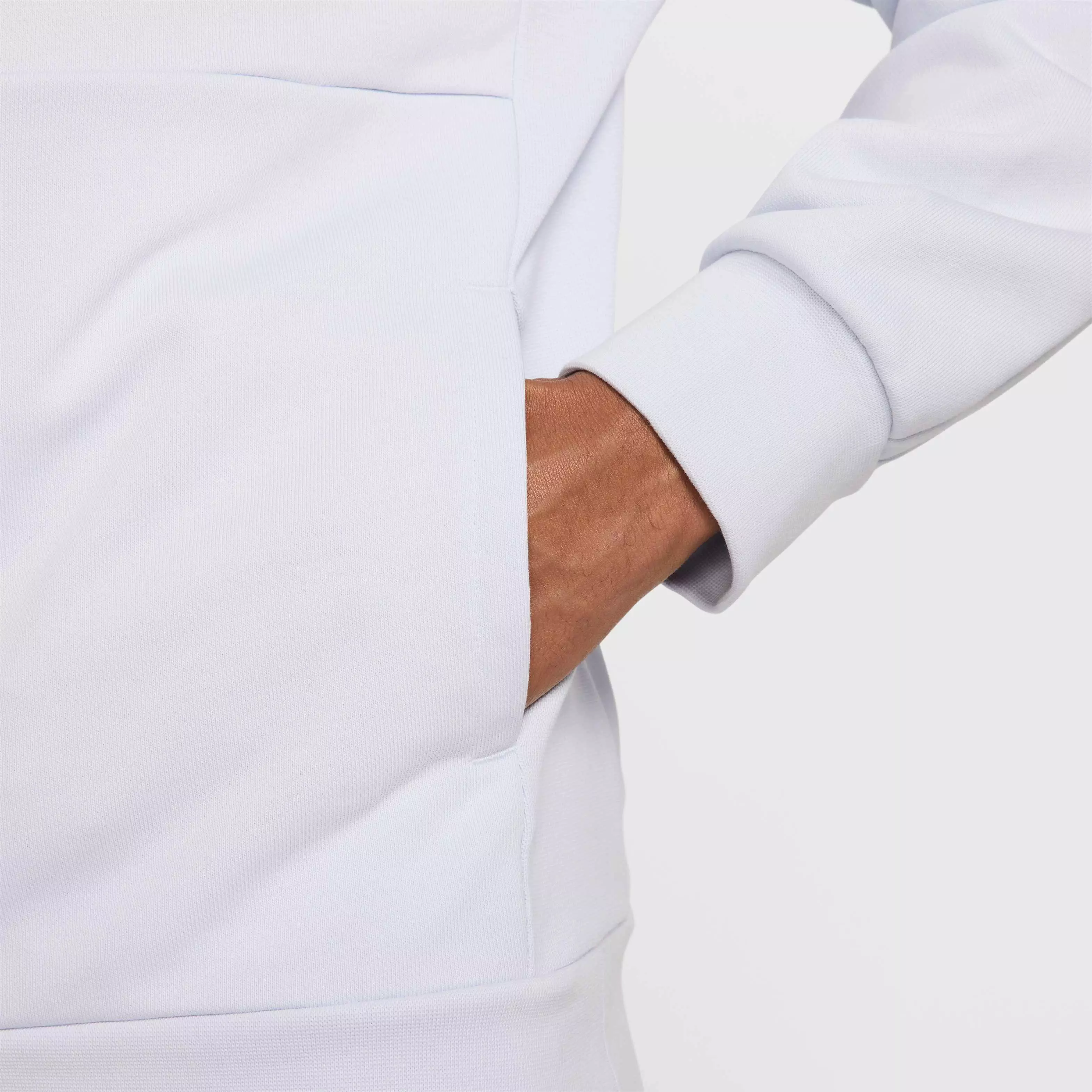 NikeCourt Men's Dri-FIT Fleece Tennis Hoodie - GREY